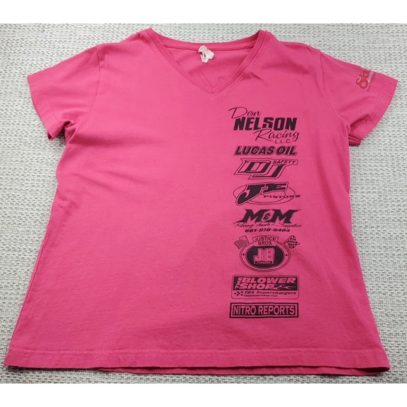 Gildan California Hustler Nitro Funny Car T Shirt Womens L Don Nelson Kamaka Pocock Size L / US 10 / IT 46 - 3 Thumbnail
