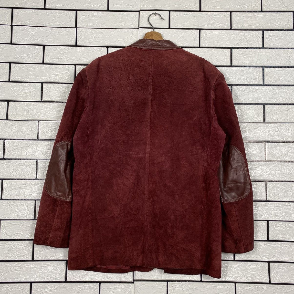 Japanese Brand 📌Vintage Genuine Leather Jacket Poyeyeleather Issey Miyake Size US XL / EU 56 / 4 - 9 Thumbnail