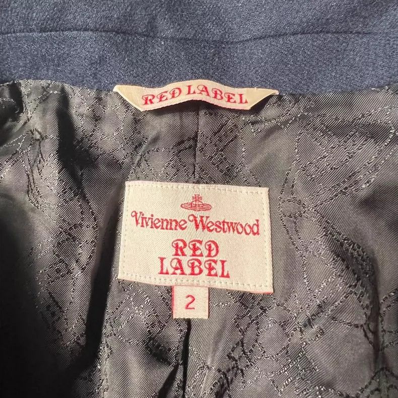 Vivienne Westwood Vivienne Westwood A mismatched navy jacket Size M / US 6-8 / IT 42-44 - 4 Thumbnail