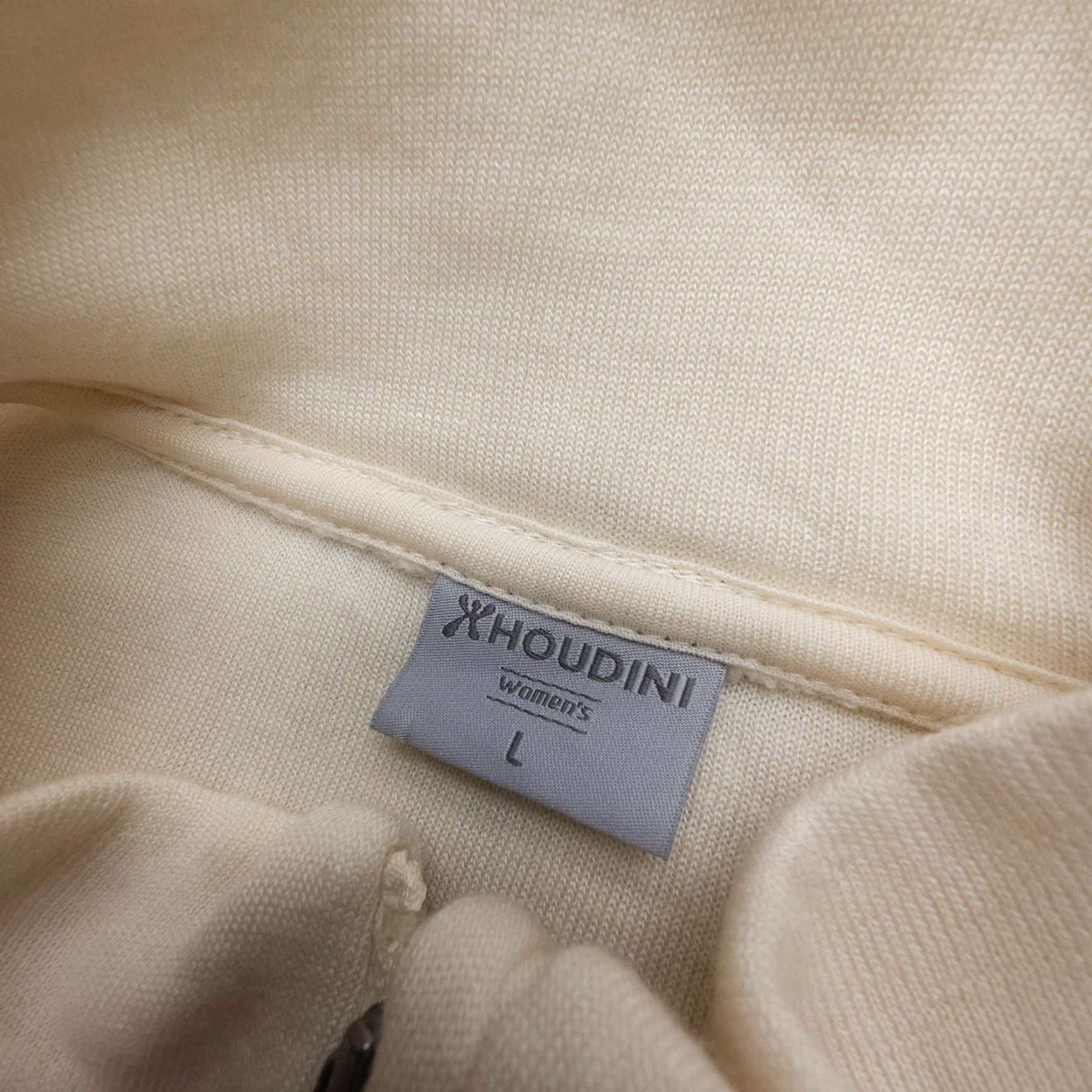Houdini HOUDINI Alto Half Zip Merino Wool Sweater Womens Medium Ivory Lightweight Cozy Outdoor Ski Size M / US 6-8 / IT 42-44 - 7 Thumbnail