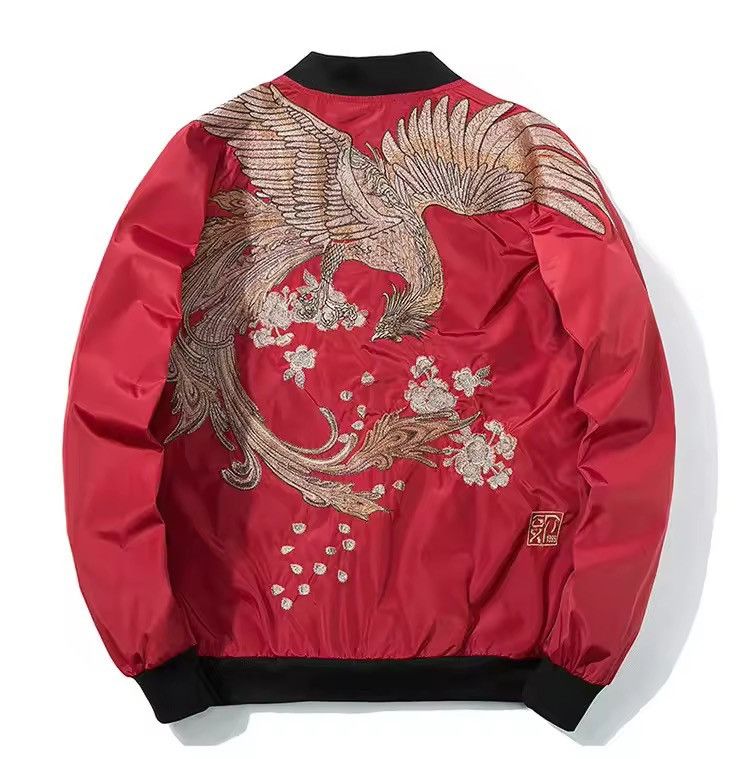 Japanese Brand Eagle Pilot Bomber Jacket Size US S / EU 44-46 / 1 - 1 Thumbnail