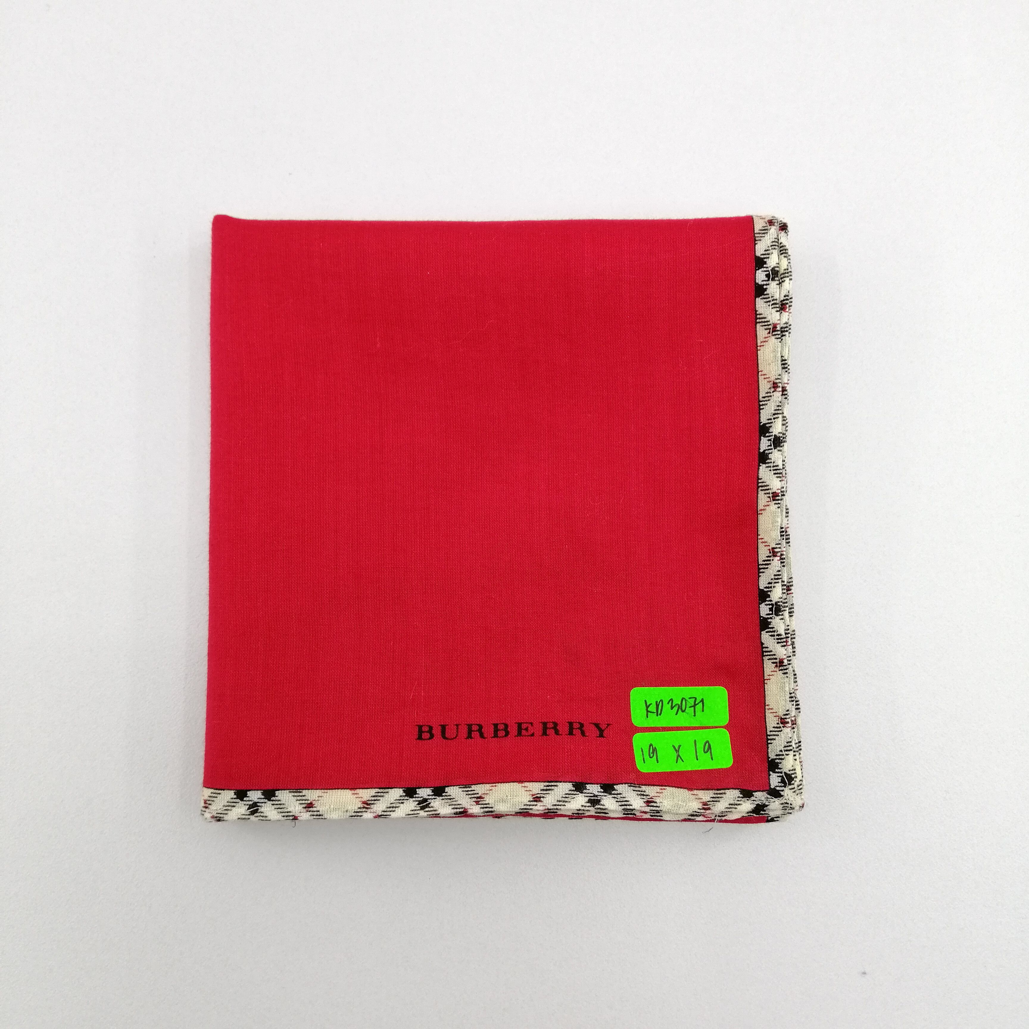 Burberry × Vintage Burberry Handkerchief/Neckerchief/Bandana-KD3071 Size ONE SIZE - 5 Thumbnail