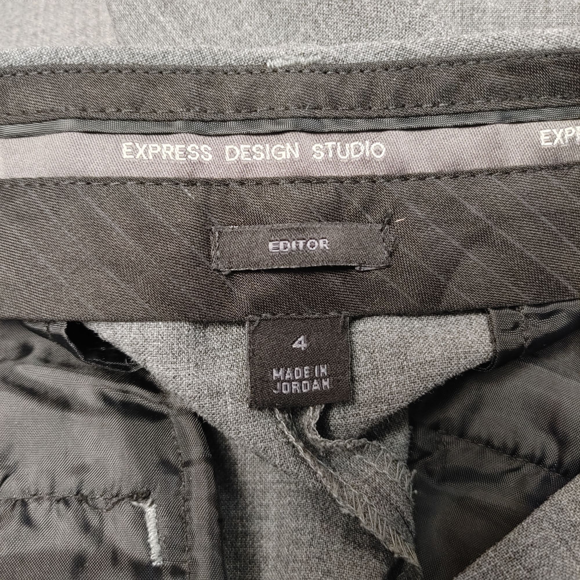 Other Express Design Studio Edition Women's Gray Dress Pants 4 Size 27" / US 4 / IT 40 - 3 Thumbnail