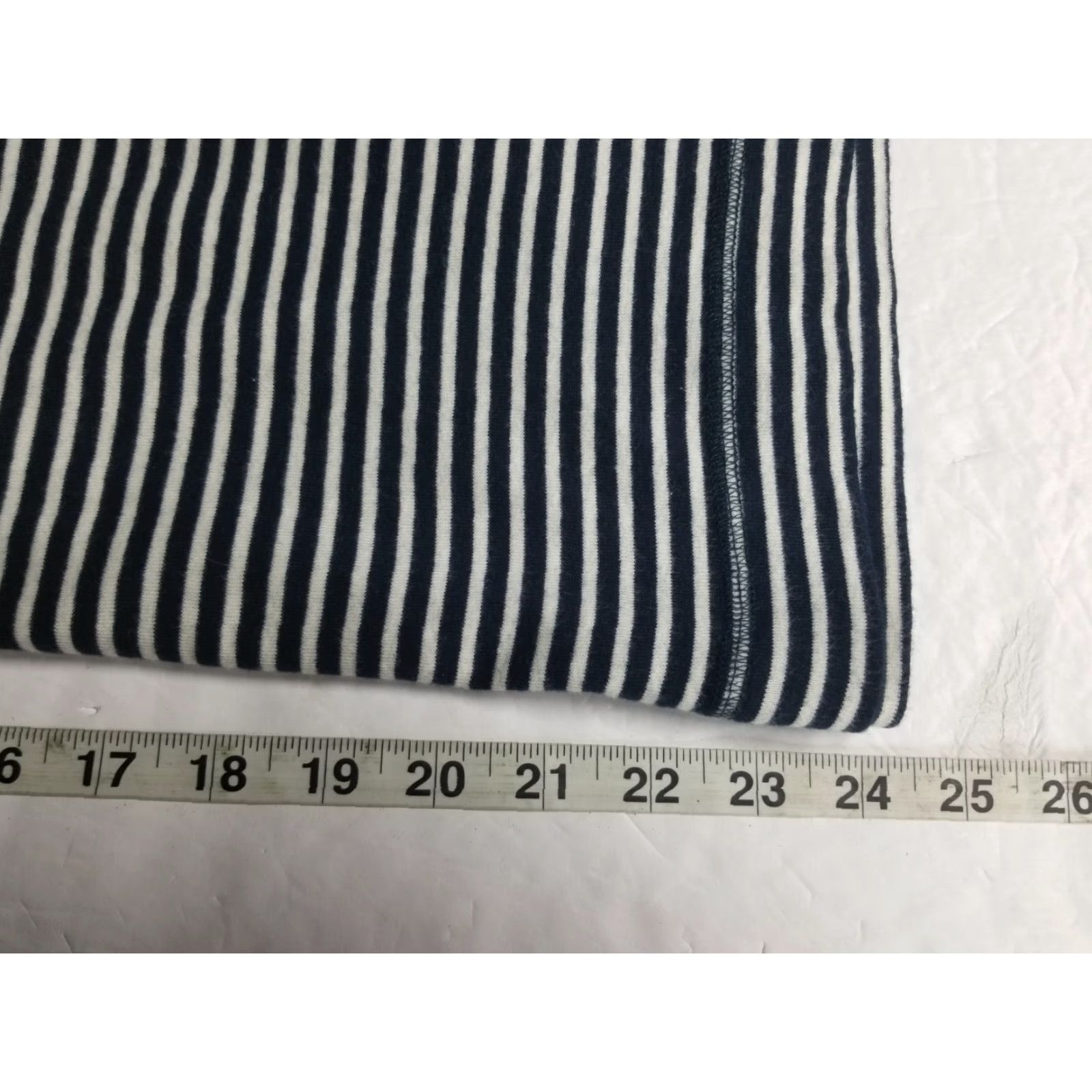 Ralph Lauren Lauren Ralph Lauren Shirt Womens Long Sleeve Striped Blue Multicolor L Large Elbow Patch Classic Casual Womens Size L / US 10 / IT 46 - 6 Thumbnail