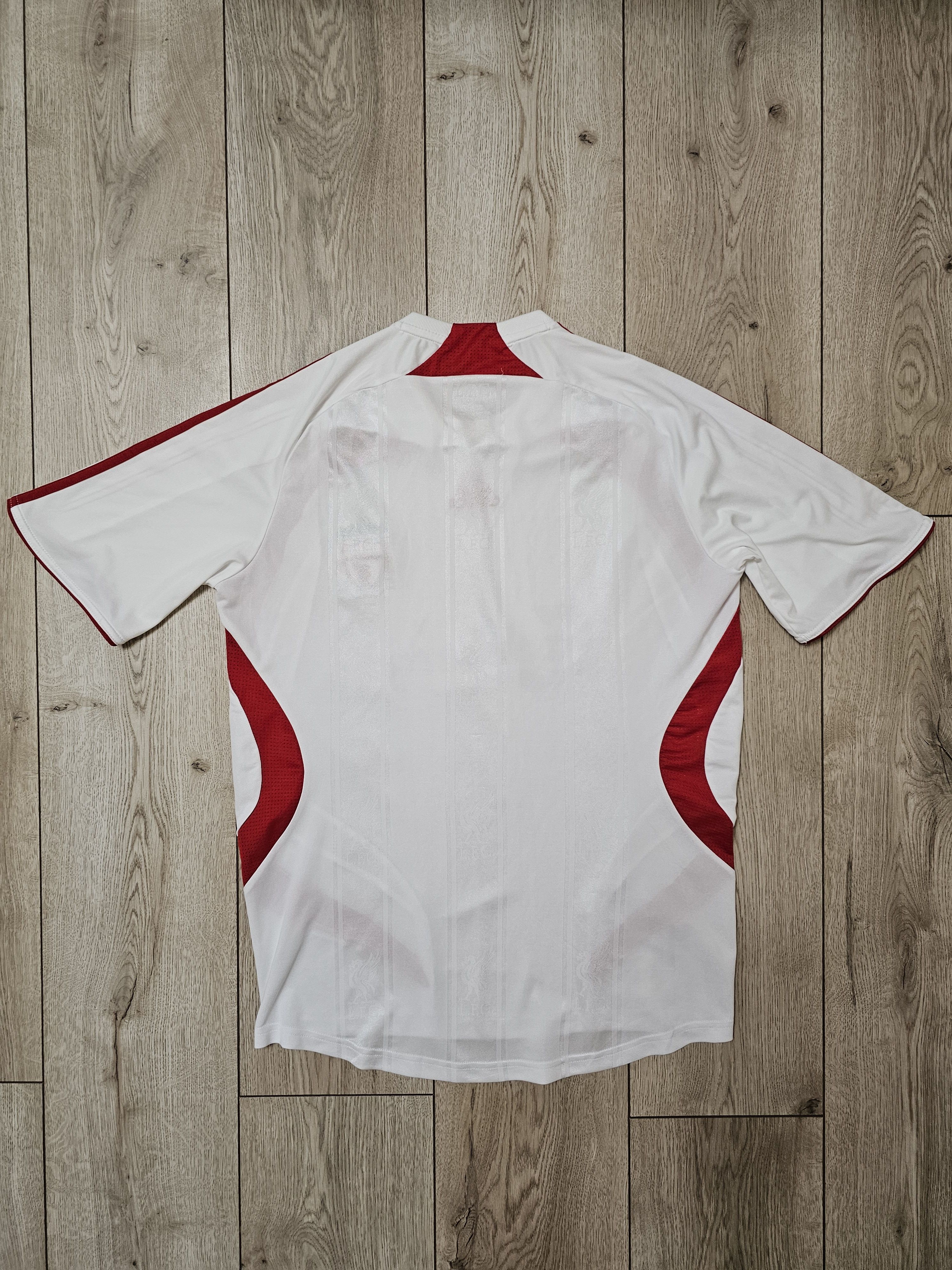 Adidas LIVERPOOL 2007 2008 AWAY FOOTBALL SHIRT SOCCER JERSEY Size US S / EU 44-46 / 1 - 2 Thumbnail