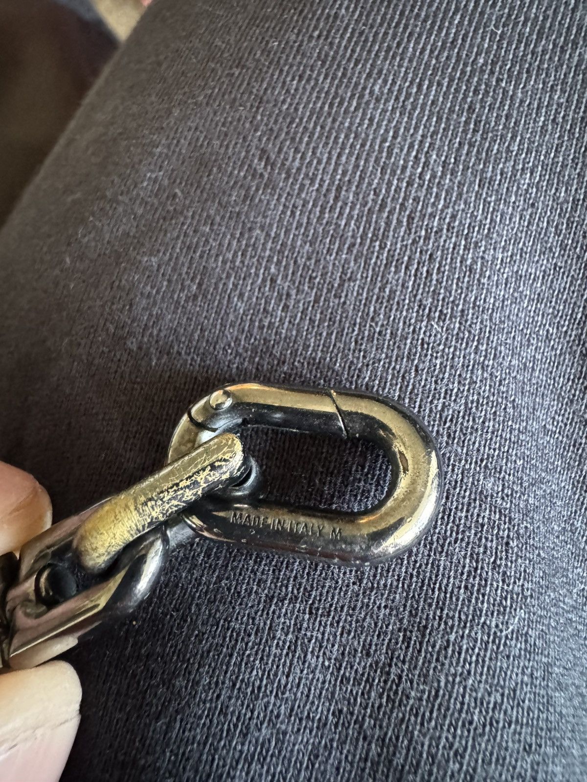 Balenciaga Balenciaga Silver Klub Wallet Chain Size ONE SIZE - 6 Thumbnail