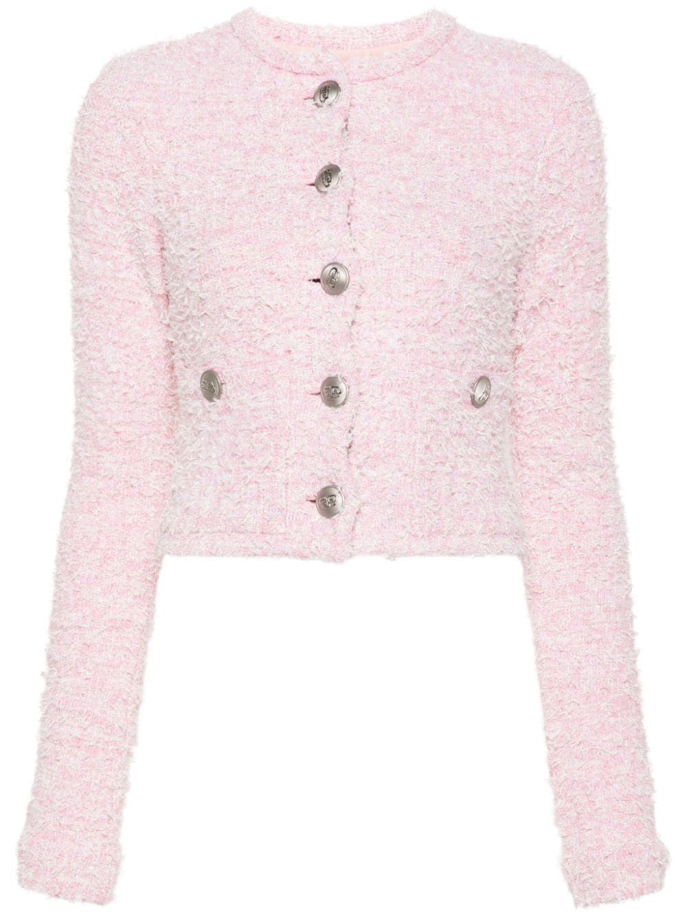 Balenciaga BOUCLÉ CROPPED JACKET Size M / US 6-8 / IT 42-44 - 1 Thumbnail