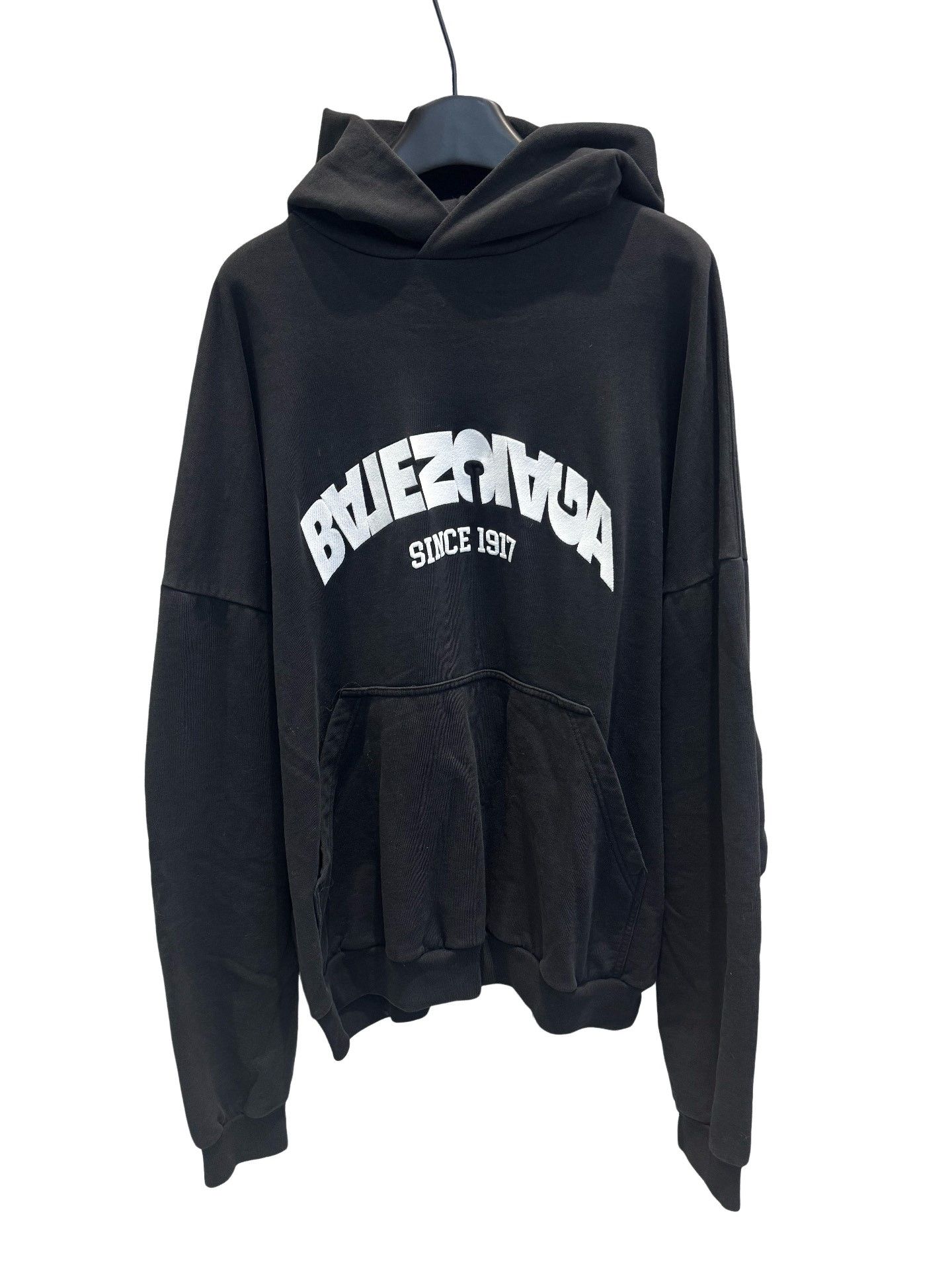 Balenciaga Balenciaga Reversed Logo Hoodie Size L Size US L / EU 52-54 / 3 - 1 Thumbnail
