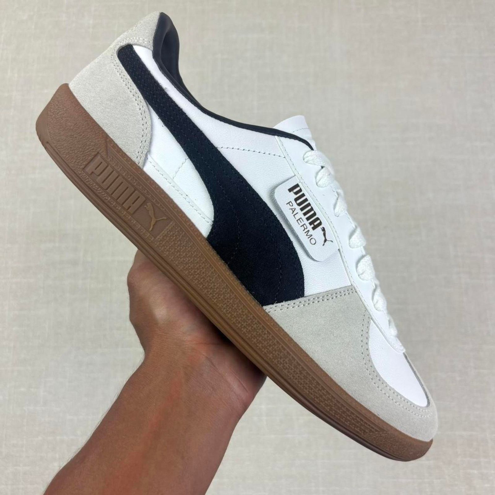 Puma 🐼 Puma Palermo Leather "White Gum" 9M Size US 10.5 / EU 43-44 - 1 Thumbnail