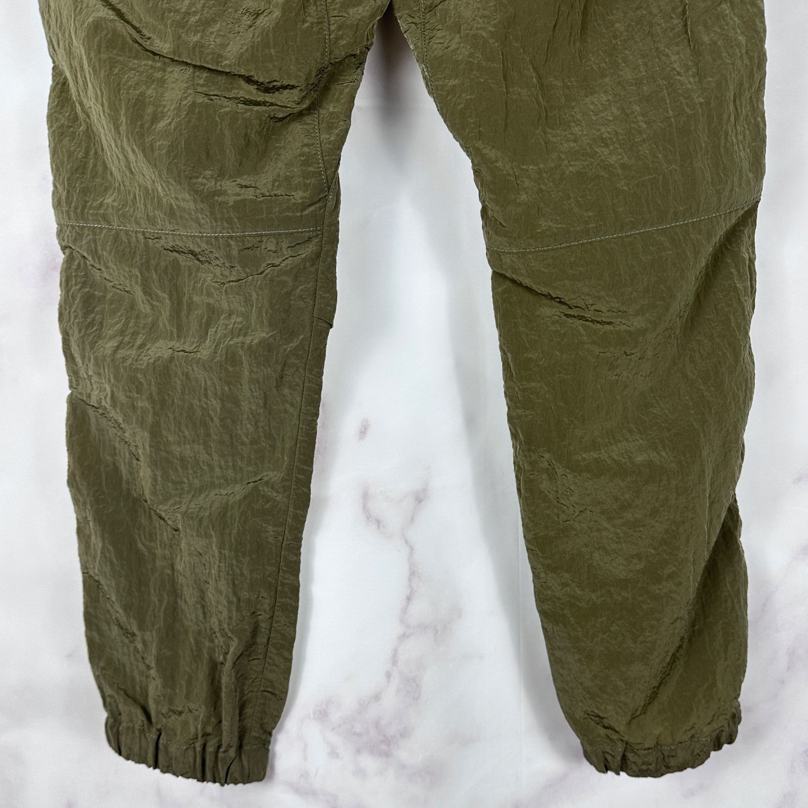 NANO universe Noble Nylon Olive Green Jogger Size US 30 / EU 46 - 7 Thumbnail