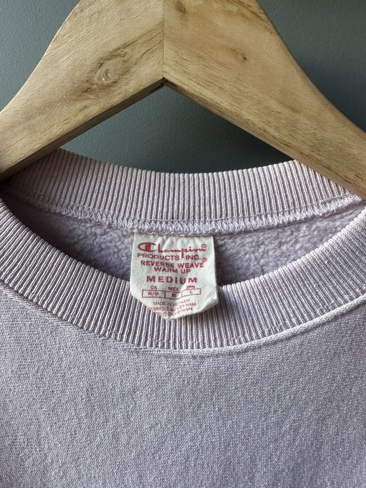 Champion Champion Vintage Pink Sweatshirt 90s Size M Size M / US 6-8 / IT 42-44 - 3 Thumbnail