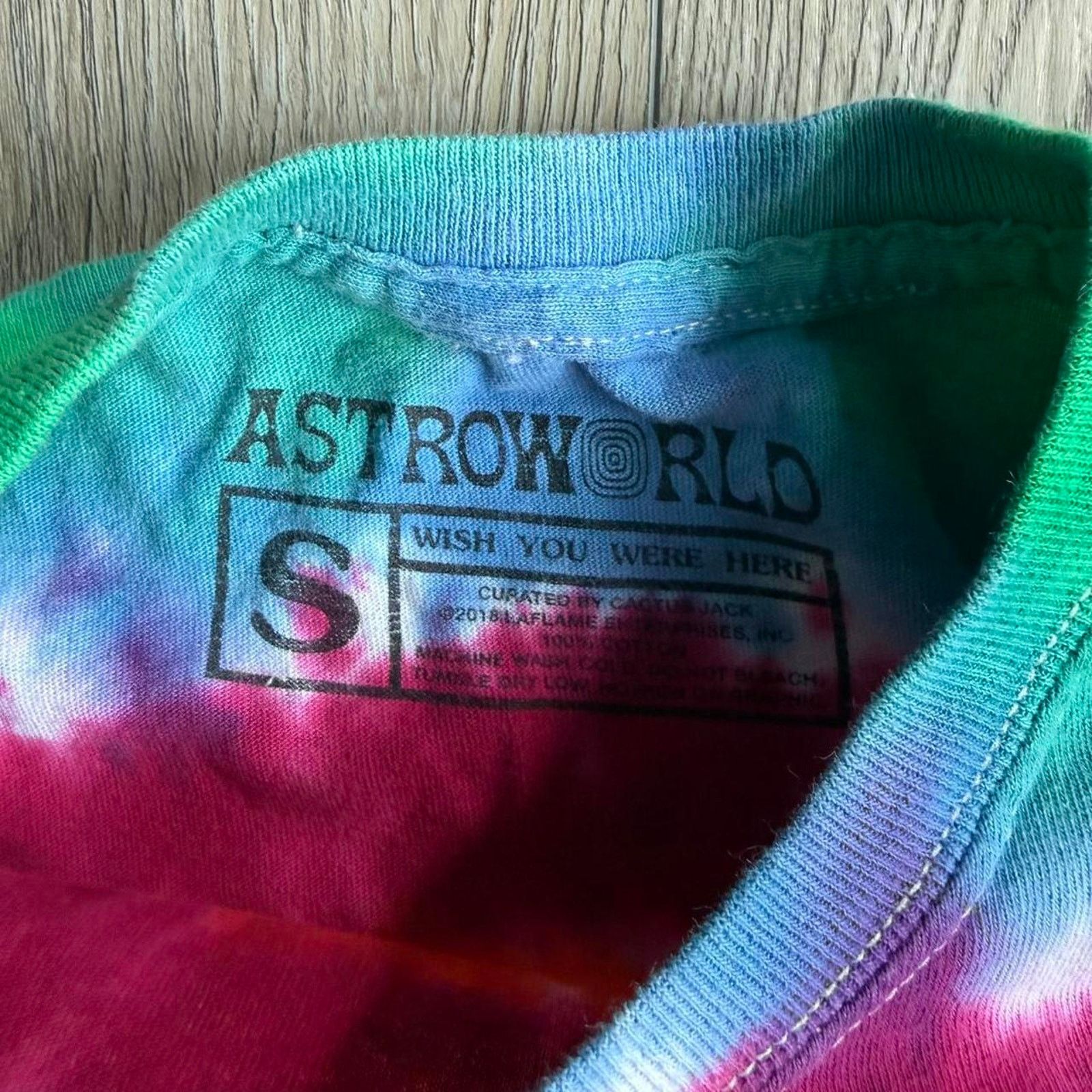 Other Travis Scott Astro World Tour Merch Tie Dye Size US S / EU 44-46 / 1 - 5 Thumbnail