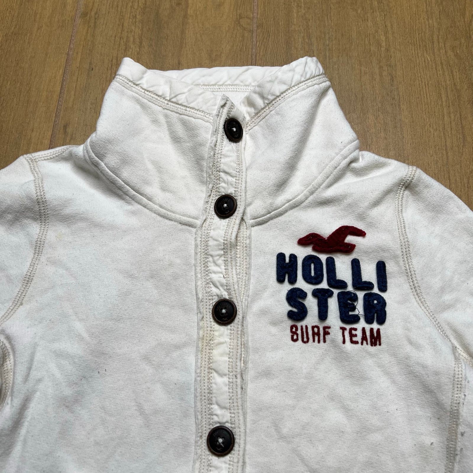 Hollister Y2K Hollister Button Down Jacket Sz Small California Surf Size S / US 4 / IT 40 - 2 Thumbnail