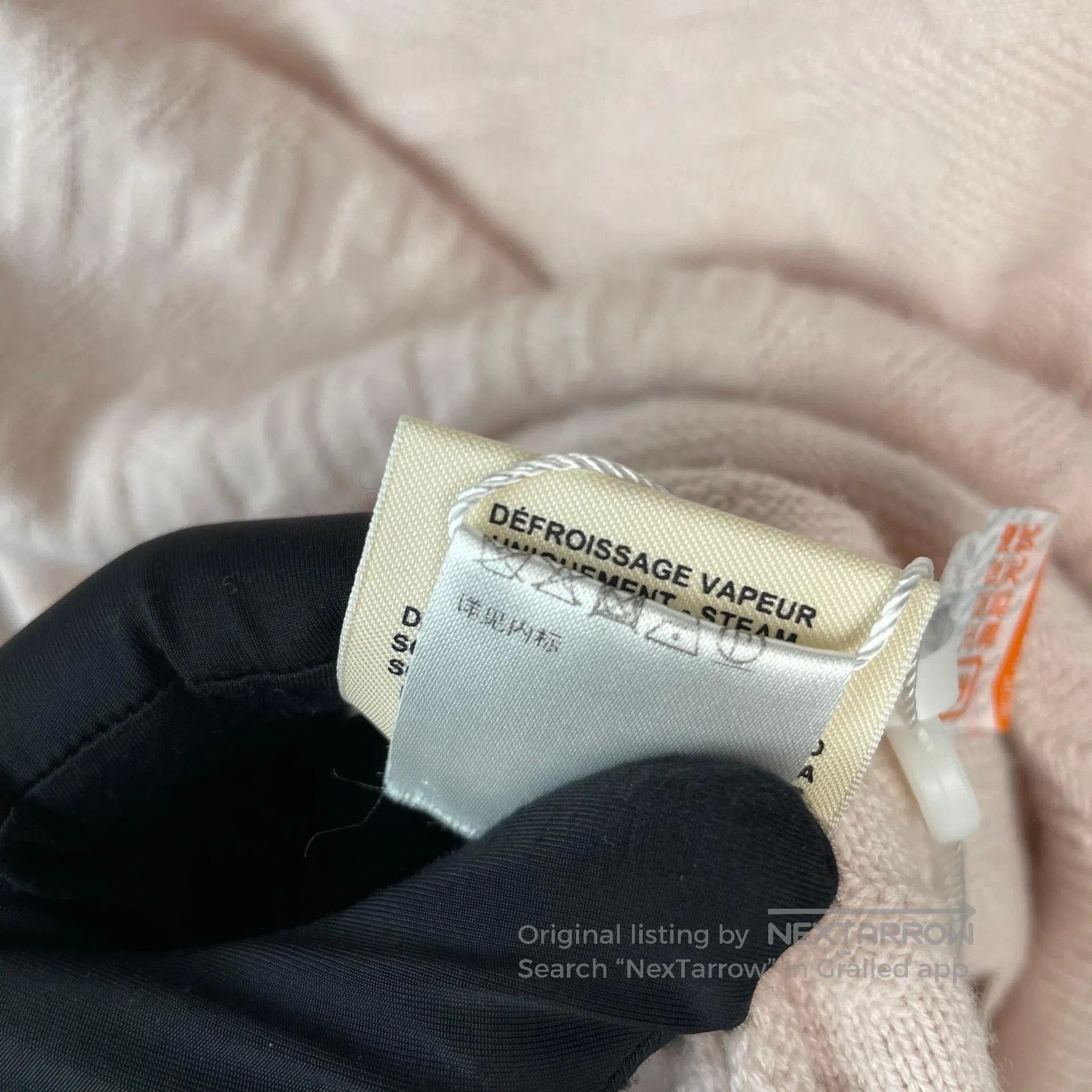 Hermes Hermes Pink H Relief Full Print Wool Knit Sweater| Size XS / US 0-2 / IT 36-38 - 7 Thumbnail