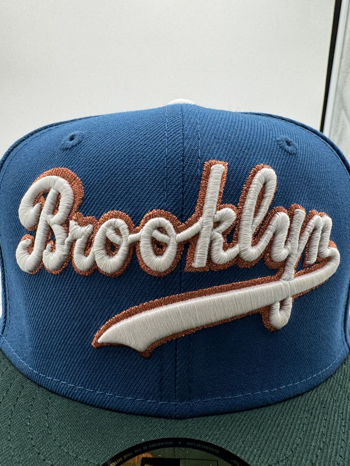 New Era Brooklyn Dodgers Fitted 1st World Champion Patch Rushmore Size ONE SIZE - 8 Thumbnail