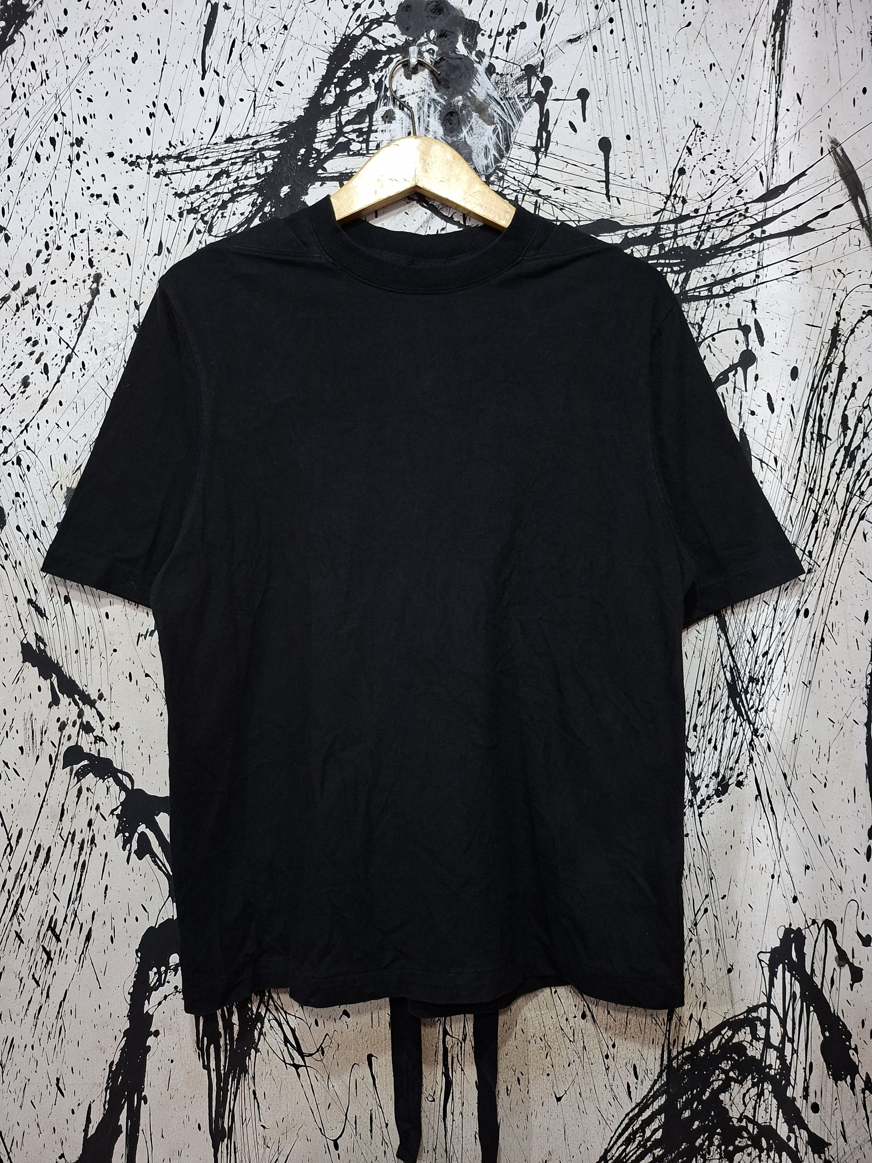 Japanese Brand DBYDGNAK AVANT-GARDE BLACK LACE T-SHIRT Size US S / EU 44-46 / 1 - 4 Thumbnail