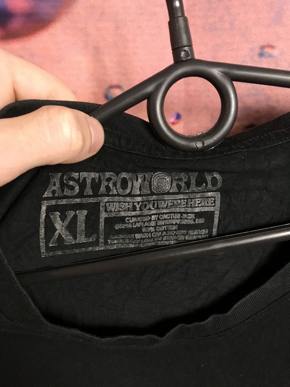 Band Tees Travis Scott Astroworld band tour tee Size US L / EU 52-54 / 3 - 4 Thumbnail