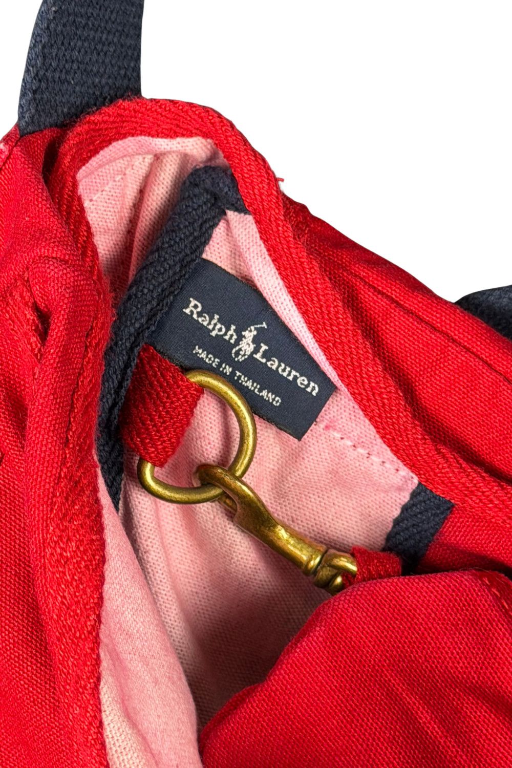 Polo Ralph Lauren Vintage Polo Ralph Lauren Polo Bear Ski Messenger Bag 90s Size ONE SIZE - 6 Thumbnail