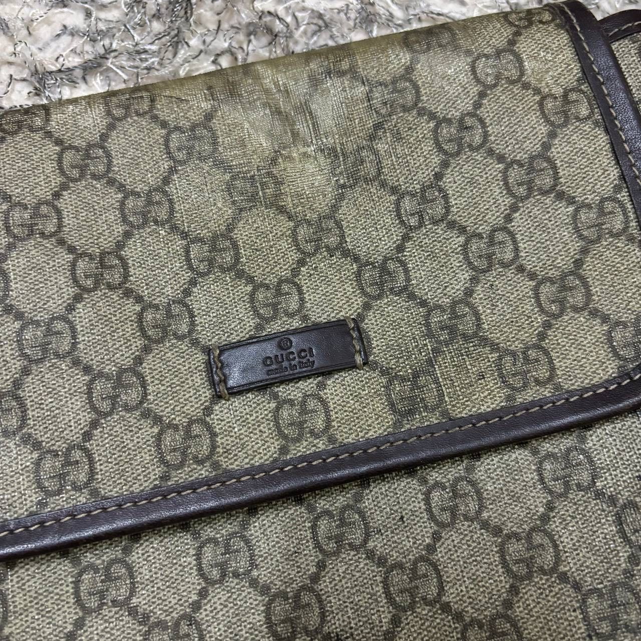 Gucci Vintage Gucci GG Supreme Small Messenger Bag Crossbody Italy Size ONE SIZE - 4 Thumbnail