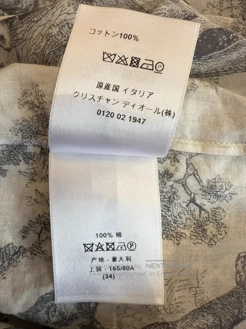 Dior Dior Zoo series long shirt Size XXS / US 00 / IT 34 - 6 Thumbnail