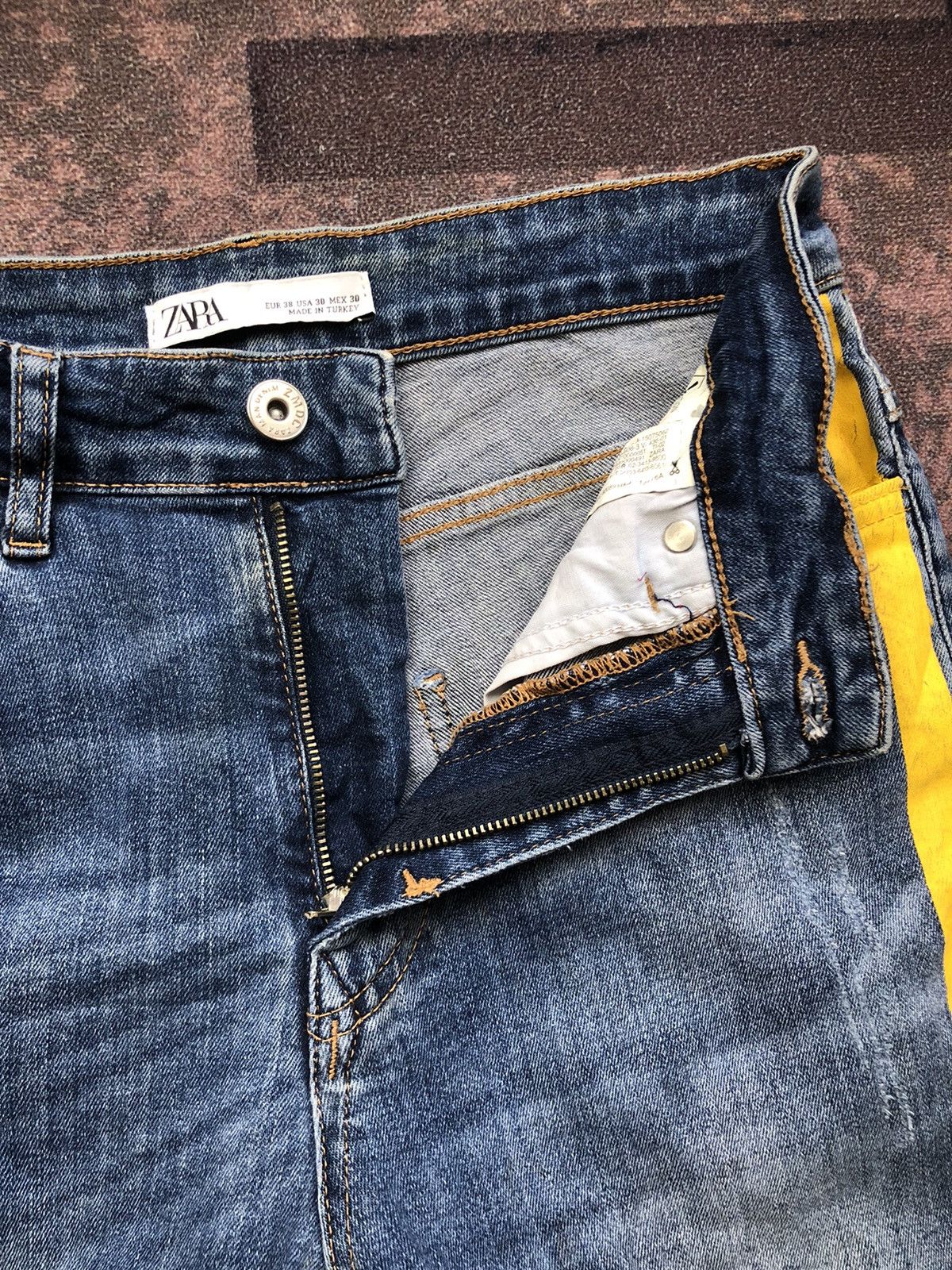 Zara *OG* Zara Premium Distressed Skinny Jeans Size US 30 / EU 46 - 6 Thumbnail