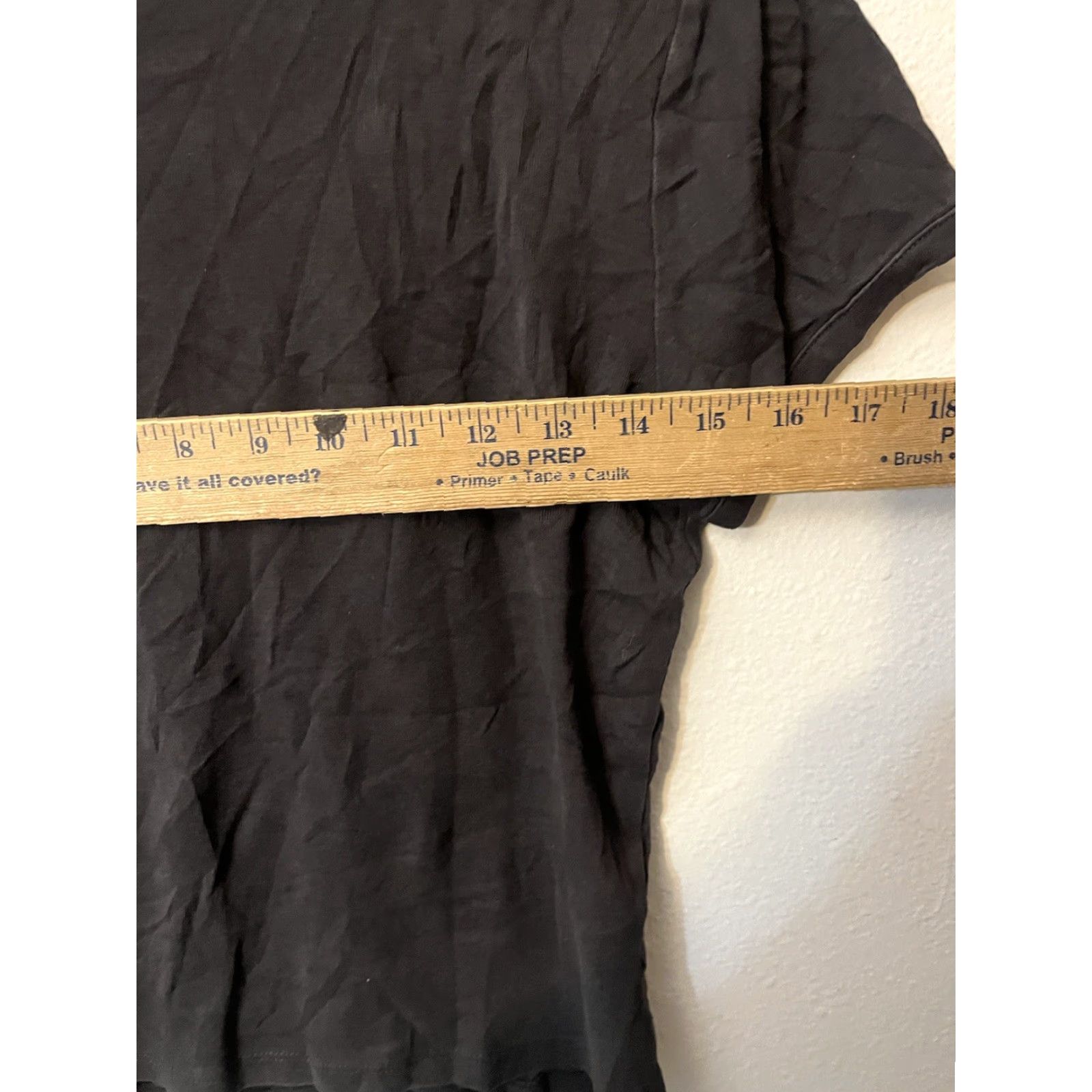 H&M H&M Divided Women's Black Rockaway T-Shirt Short Sleeve Large Casual City 100% Cotton Size L / US 10 / IT 46 - 4 Thumbnail