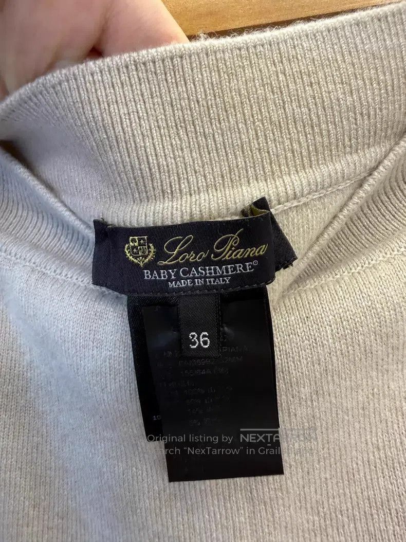 Loro Piana Loro Piana Baby Cashmere Long Pants Size 24" / US 00 / IT 34 - 6 Thumbnail