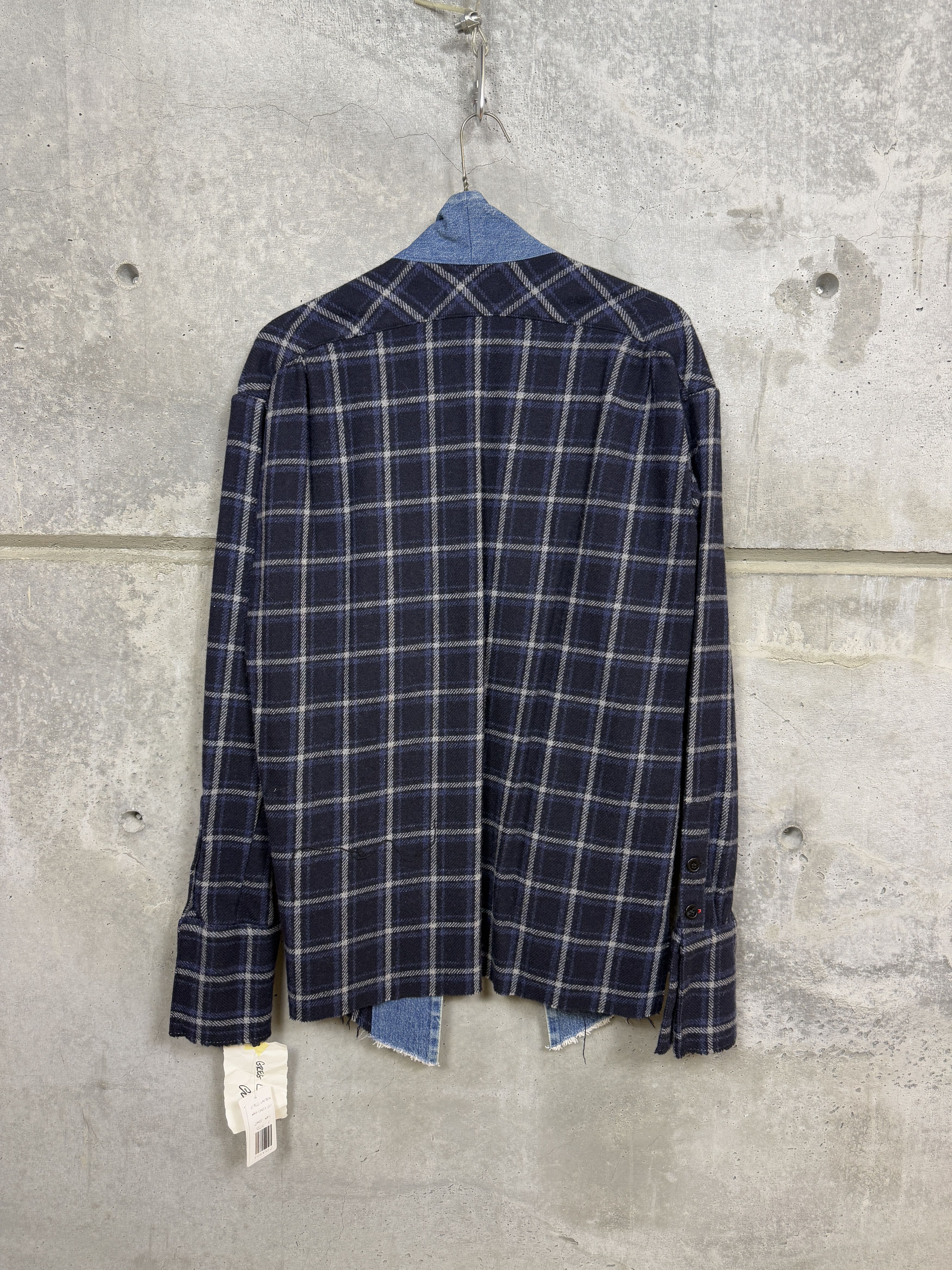Greg Lauren Greg Lauren Navy Check GL 1 Kimono Size US XXL / EU 58 / 5 - 6 Thumbnail