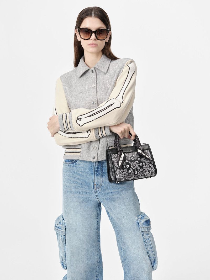 Amiri o1s1wg110426 Size: OS / Bandana Micro Triangle Bag in Black Size ONE SIZE - 6 Thumbnail