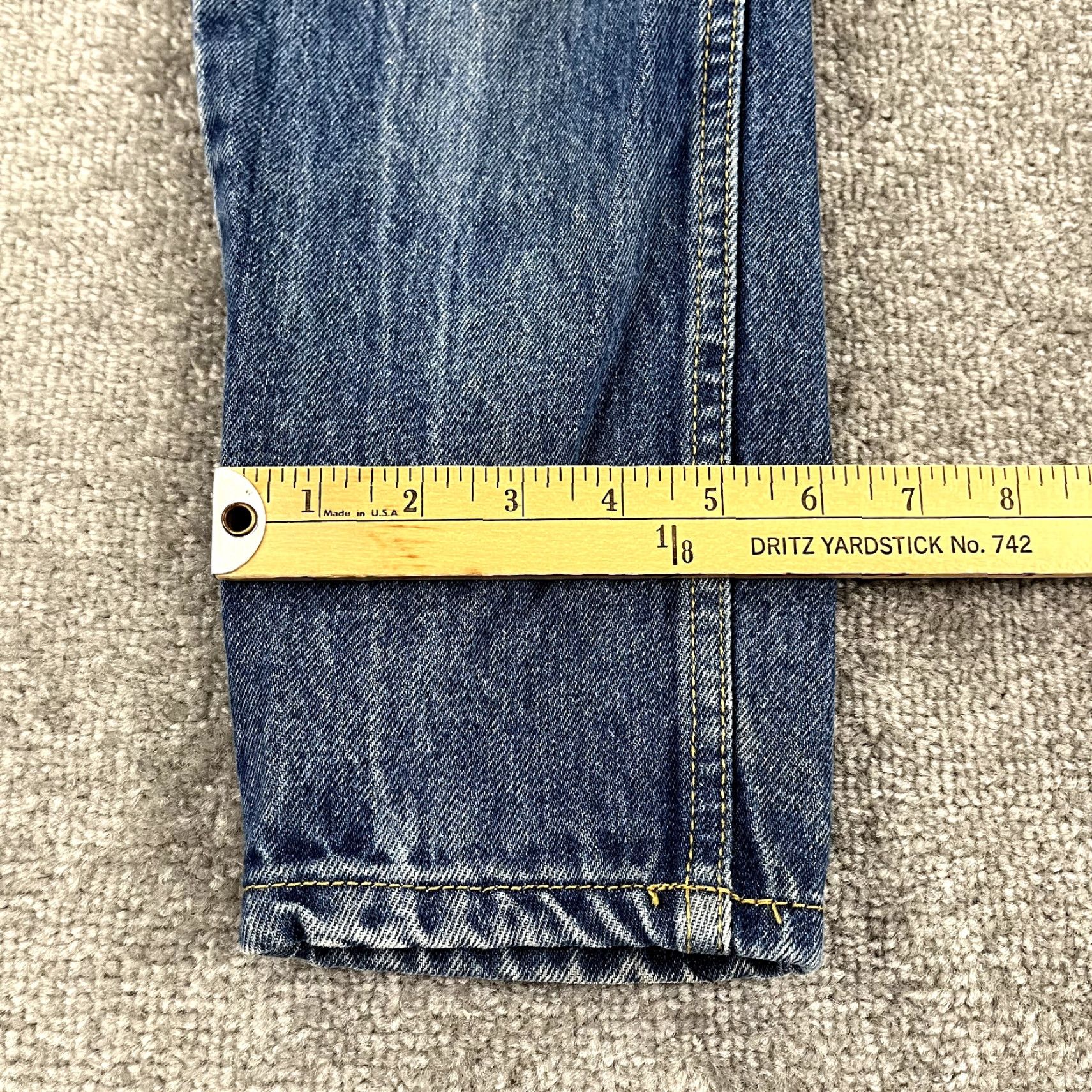 Guess VINTAGE GUESS GEORGES MARCIANO Jeans Womens 28 x 28 Blue Denim Button Fly 90s Size 28" / US 6 / IT 42 - 6 Thumbnail