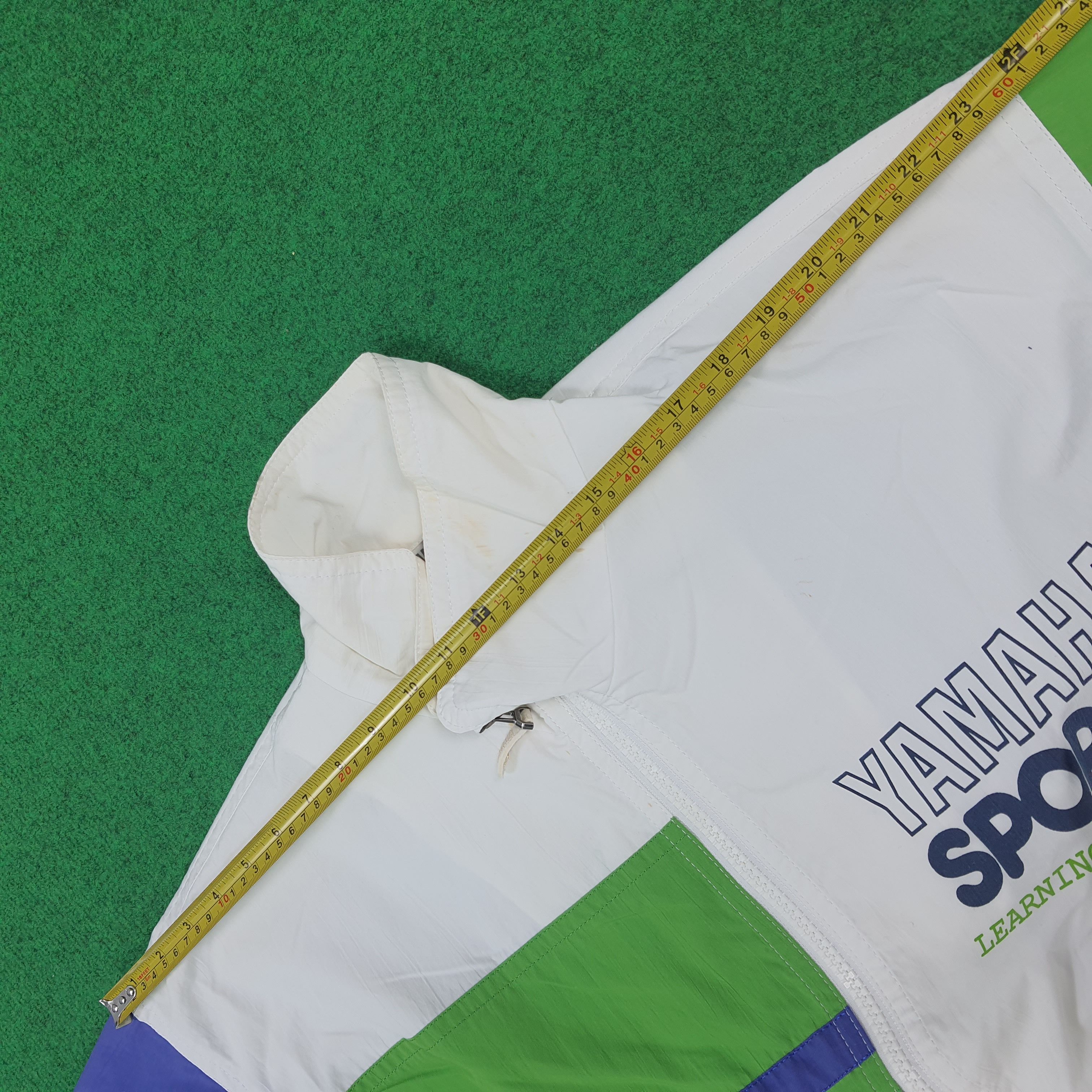 Yamaha Vintage Yamaha Sports Jacket Retro Windbreaker C291N8 Size US M / EU 48-50 / 2 - 9 Thumbnail