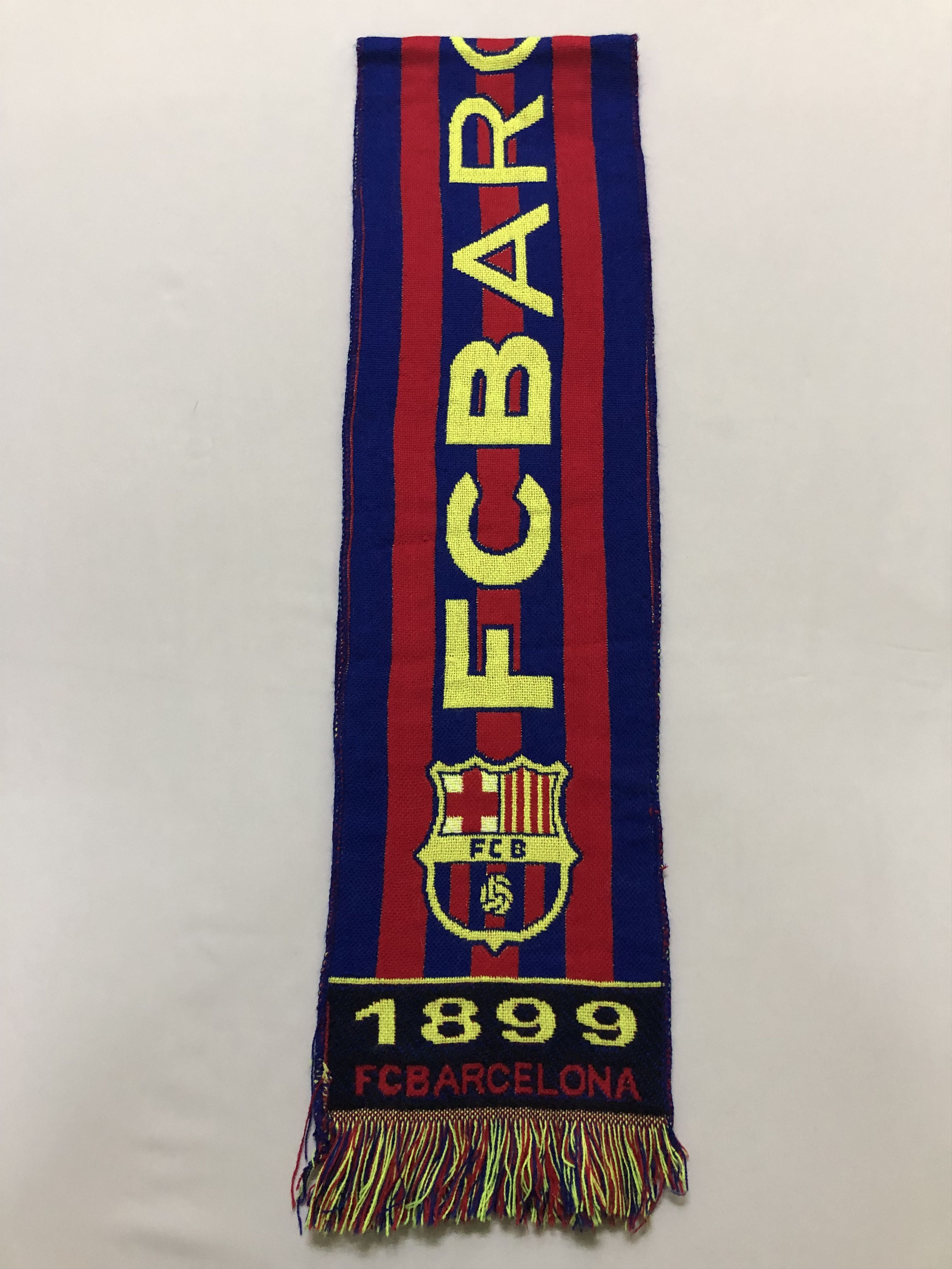 Vintage FC Barcelona Muffler Scarf -SC0079