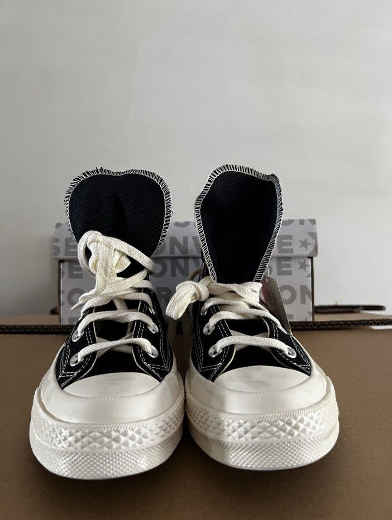 Comme des Garcons PLAY CDG x Converse Hi Chuck Taylor 70 Comme Des Gar Size US 6 / EU 39 - 5 Thumbnail