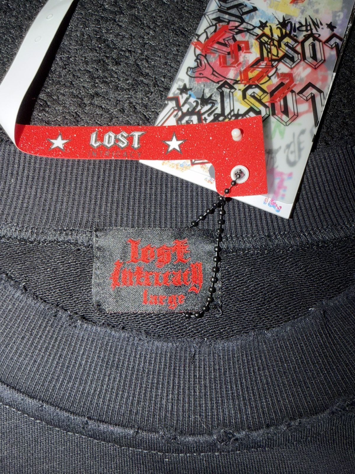 LOST INTRICACY Lost Intricacy “Blue Retribution” Large Size US L / EU 52-54 / 3 - 5 Thumbnail