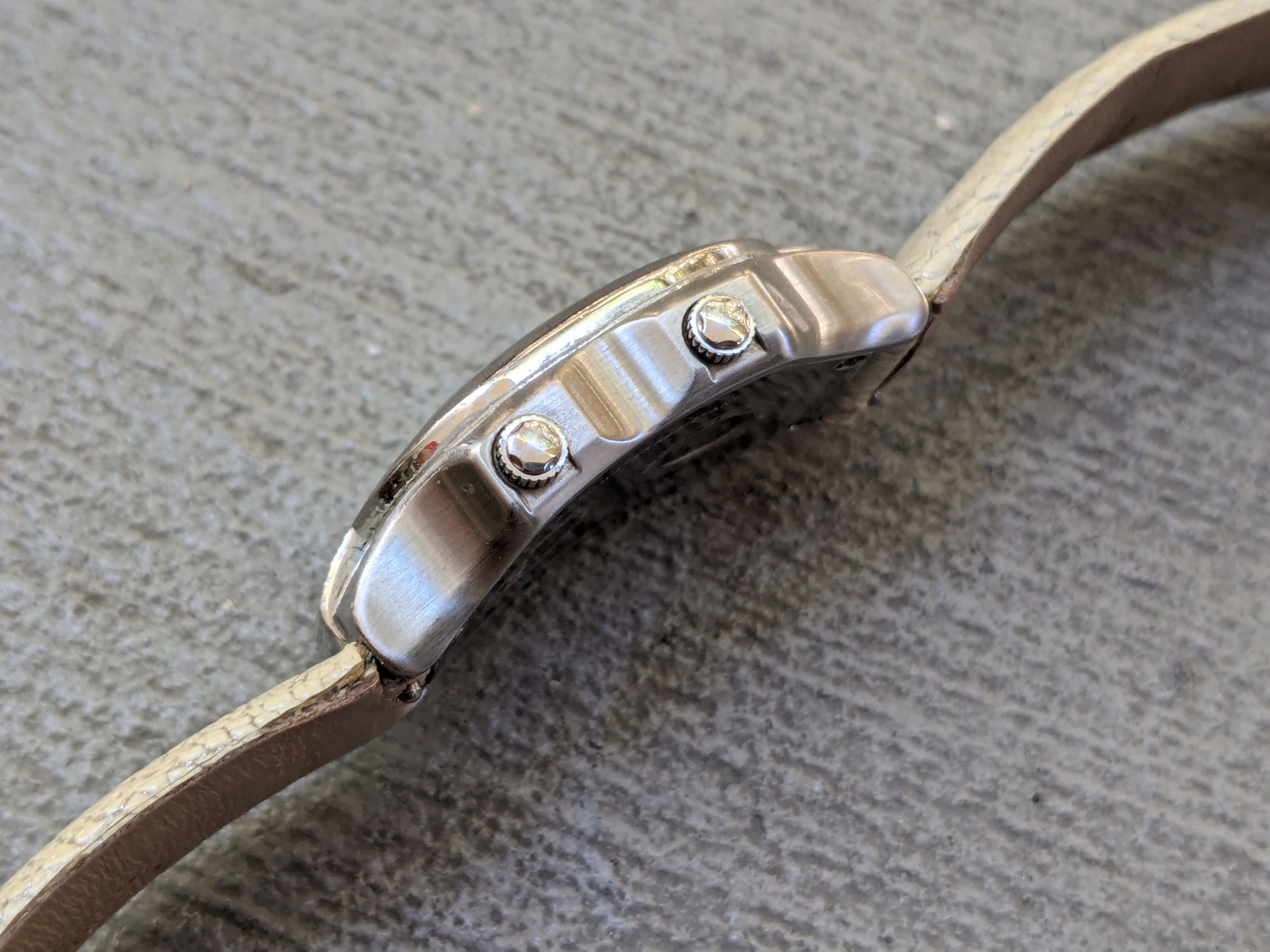Other Phillip Stein Watch Dual Time Ostrich Leather Avant Garde Size ONE SIZE - 4 Thumbnail