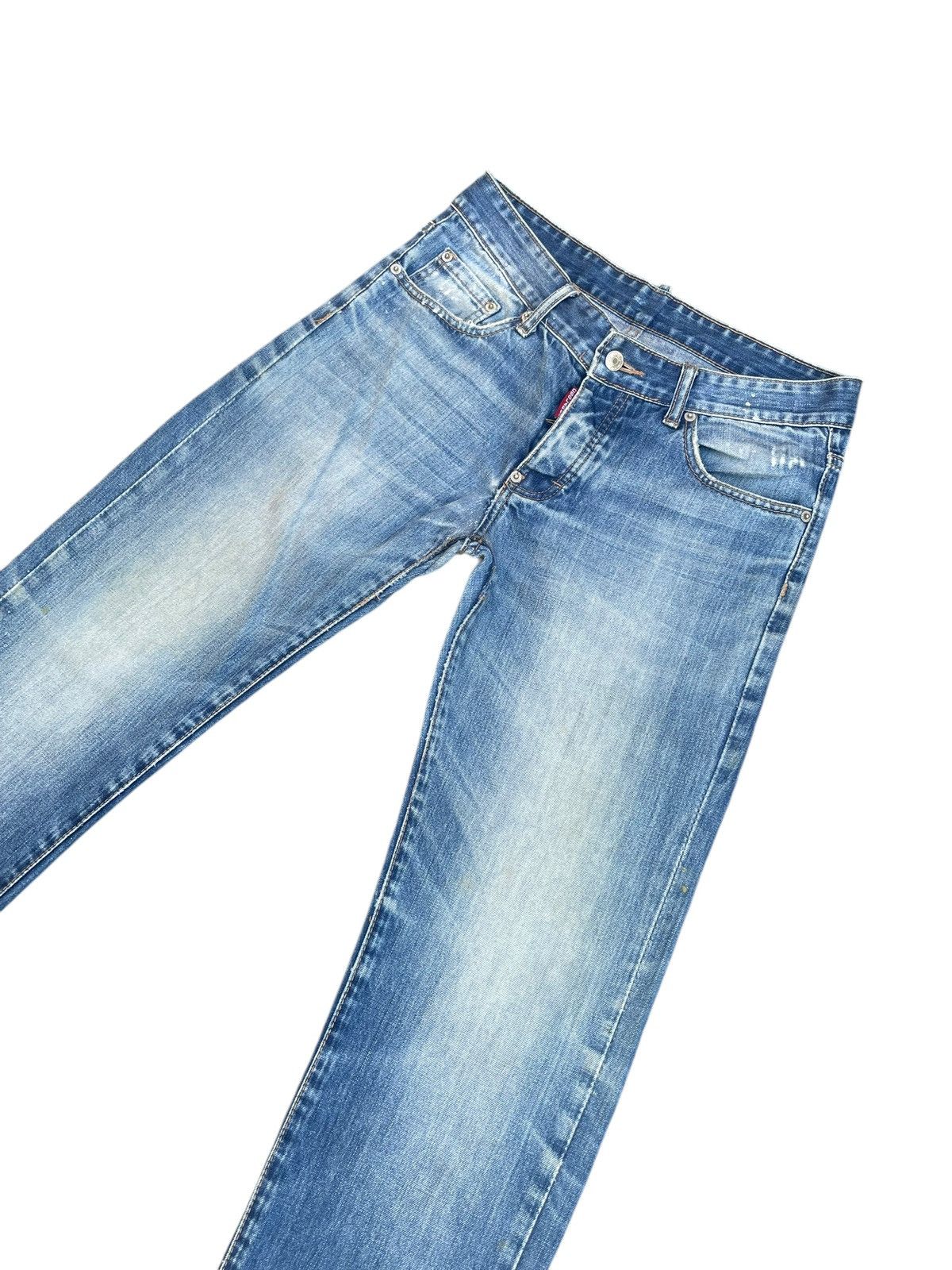 Designer × Dsquared2 Dsquared2 Distresed Denim Size US 33 - 2 Thumbnail