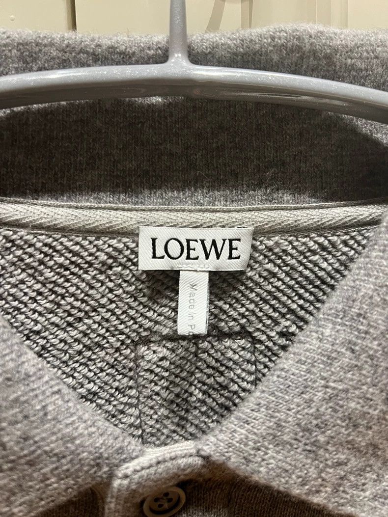 Loewe LOEWE Black wool long trousers with leather drawstrings Size US S / EU 44-46 / 1 - 3 Thumbnail