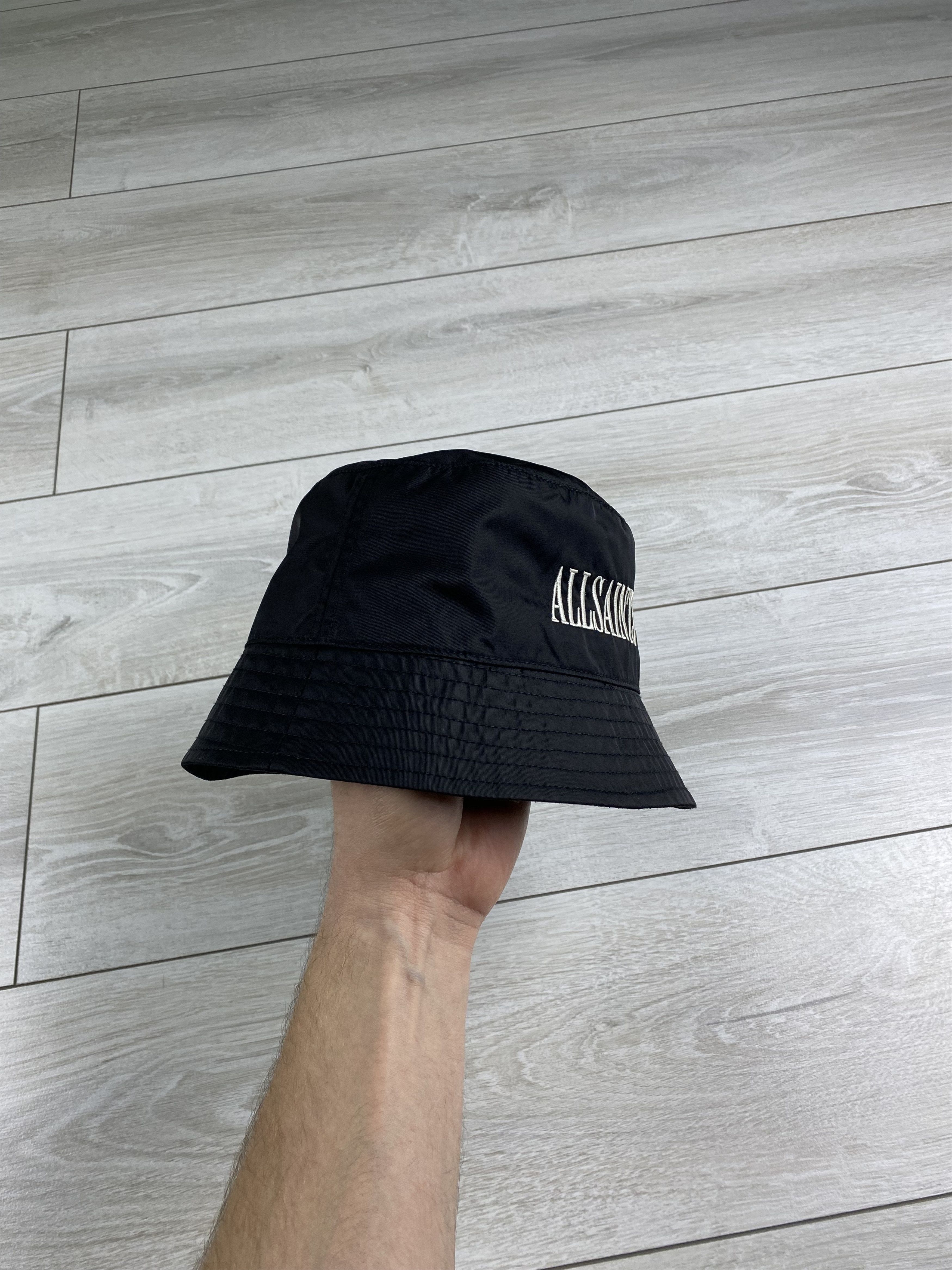 Allsaints × Vintage Vintage AllSaints state nylon bucket hat Size ONE SIZE - 5 Thumbnail