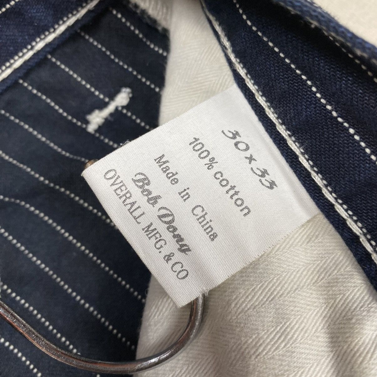 Mister Freedom Bob Dong Overall Mfg & Co. Wabash Selvedge Pants Size US 30 / EU 46 - 10 Thumbnail