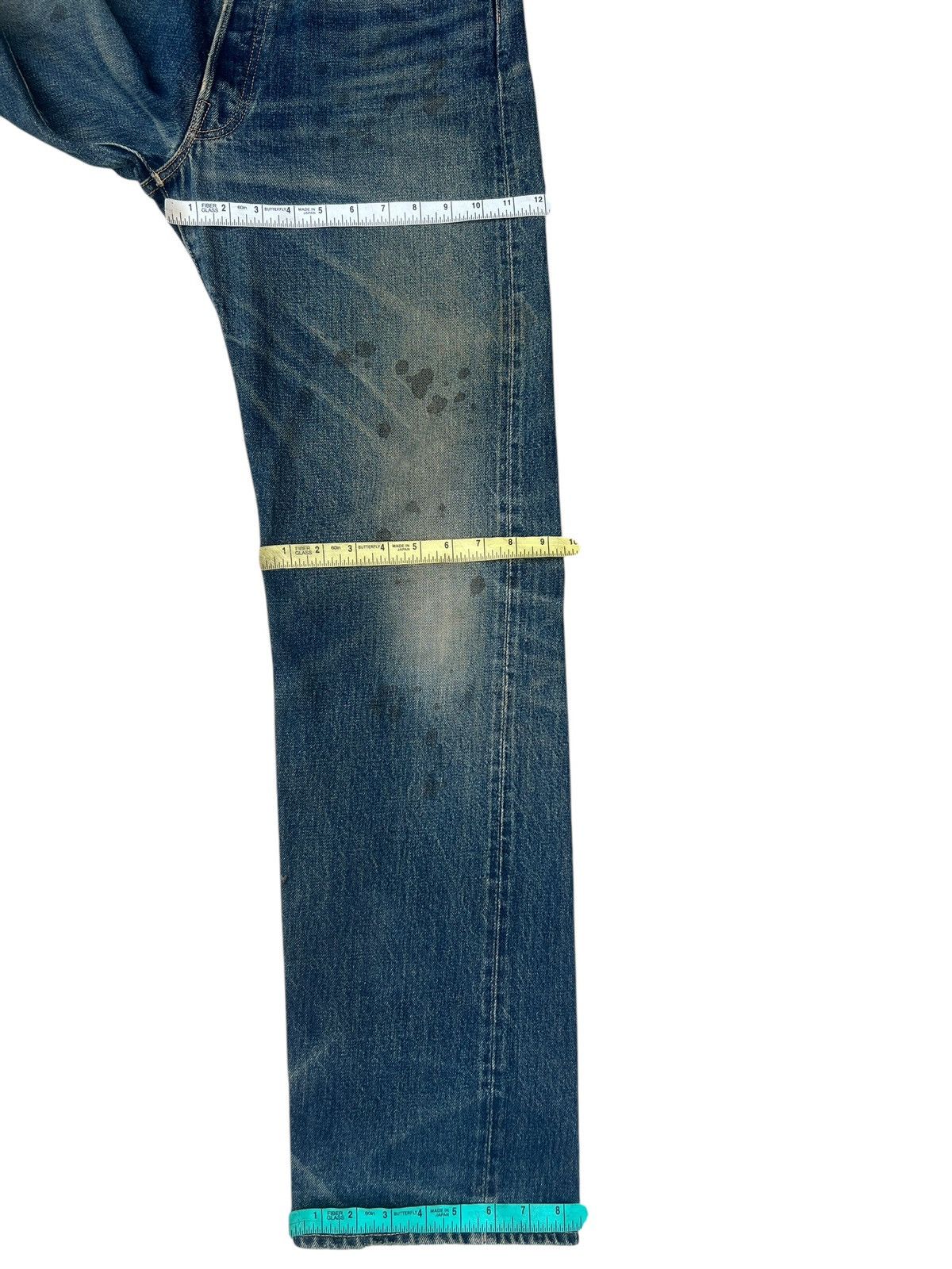 Levi's Vintage Clothing 2002 Levi’s LVC Japan Big E Hidden Rivets Selvedge Jeans Size US 32 / EU 48 - 3 Thumbnail
