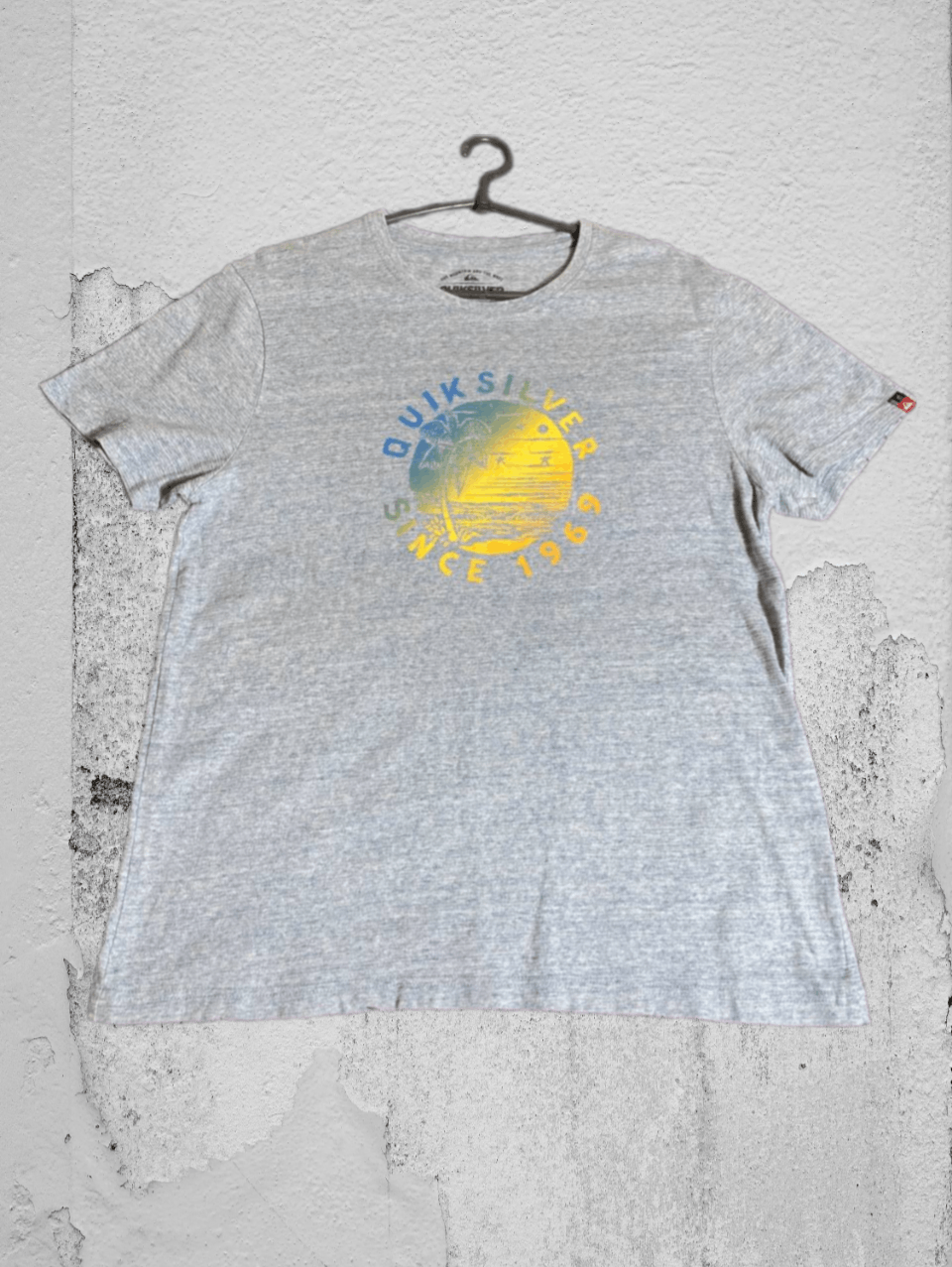 Quiksilver × Vintage Vintage Y2K Quiksilver White T shirt Size US XL / EU 56 / 4 - 1 Thumbnail