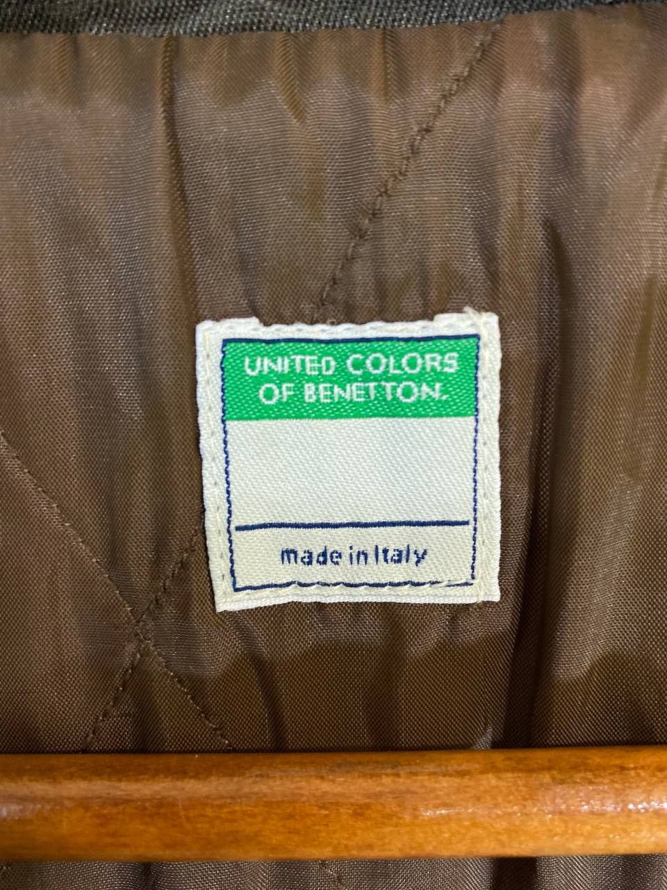 united colors of benetton jacket quilted lining