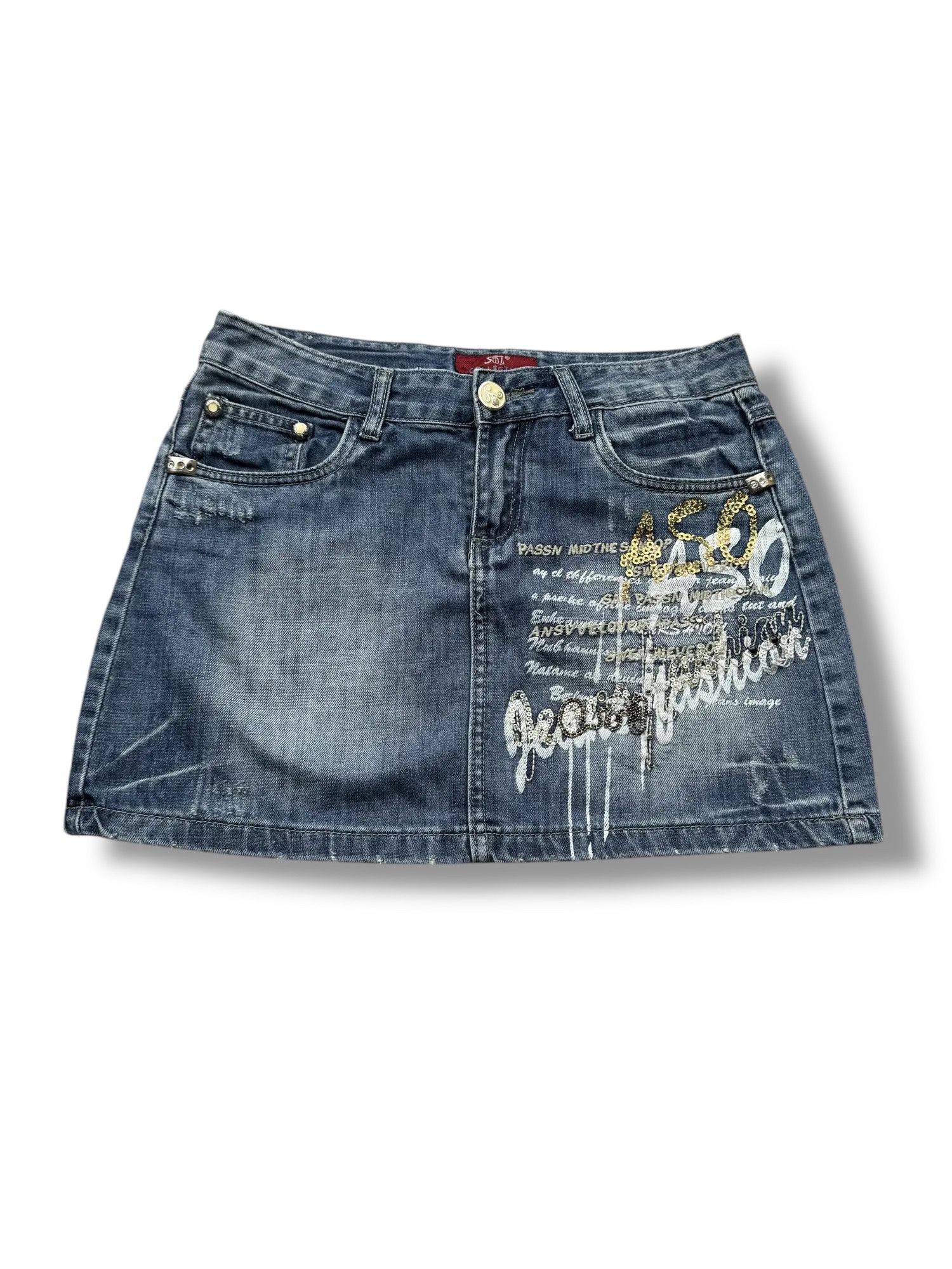 Hysteric Glamour Y2K Mini Skirt(V359) Size 26" / US 2 / IT 38 - 1 Thumbnail