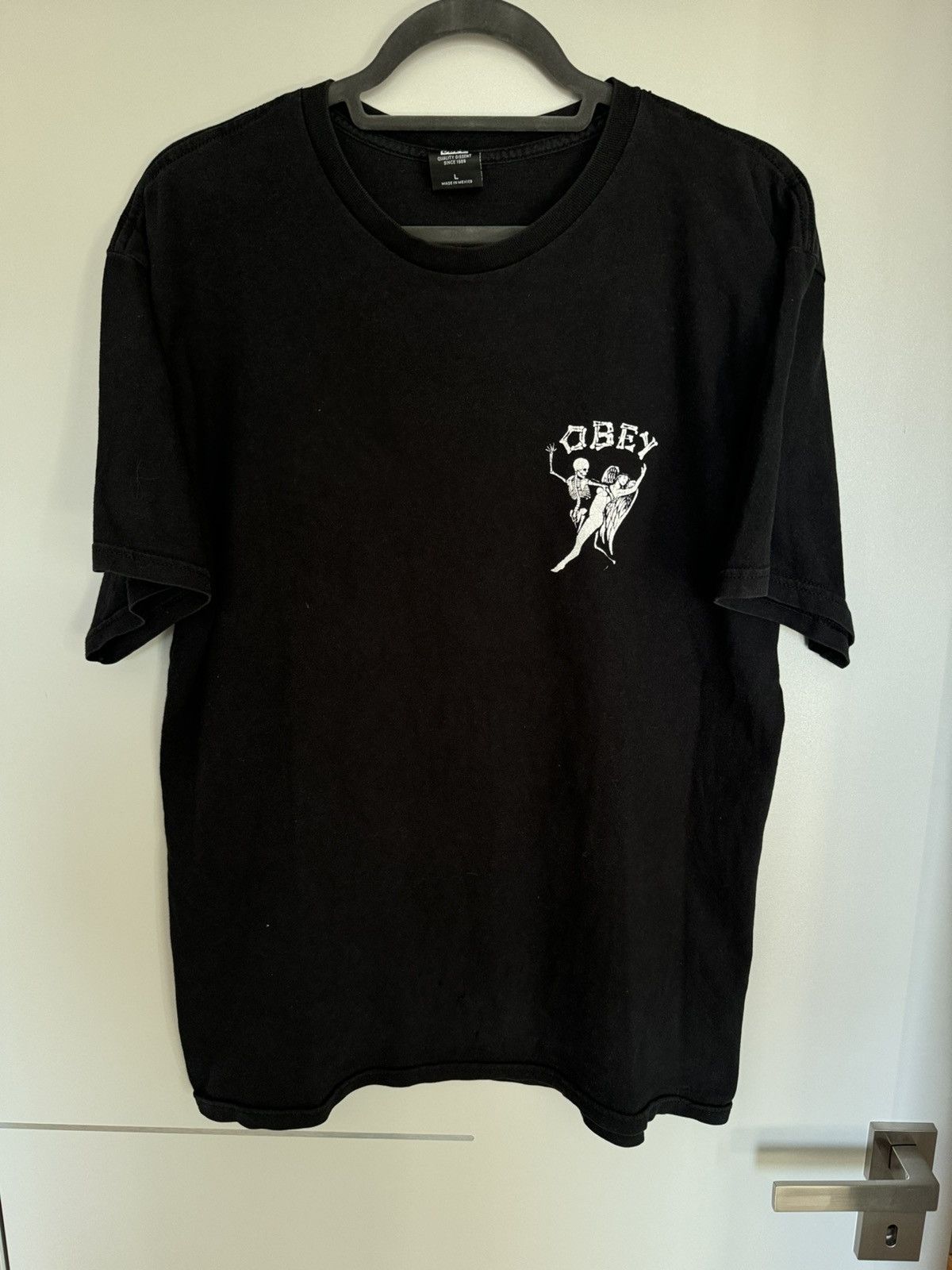 Band Tees × Obey × Vintage Obey Vintage skate t-shirt Size US L / EU 52-54 / 3 - 1 Thumbnail