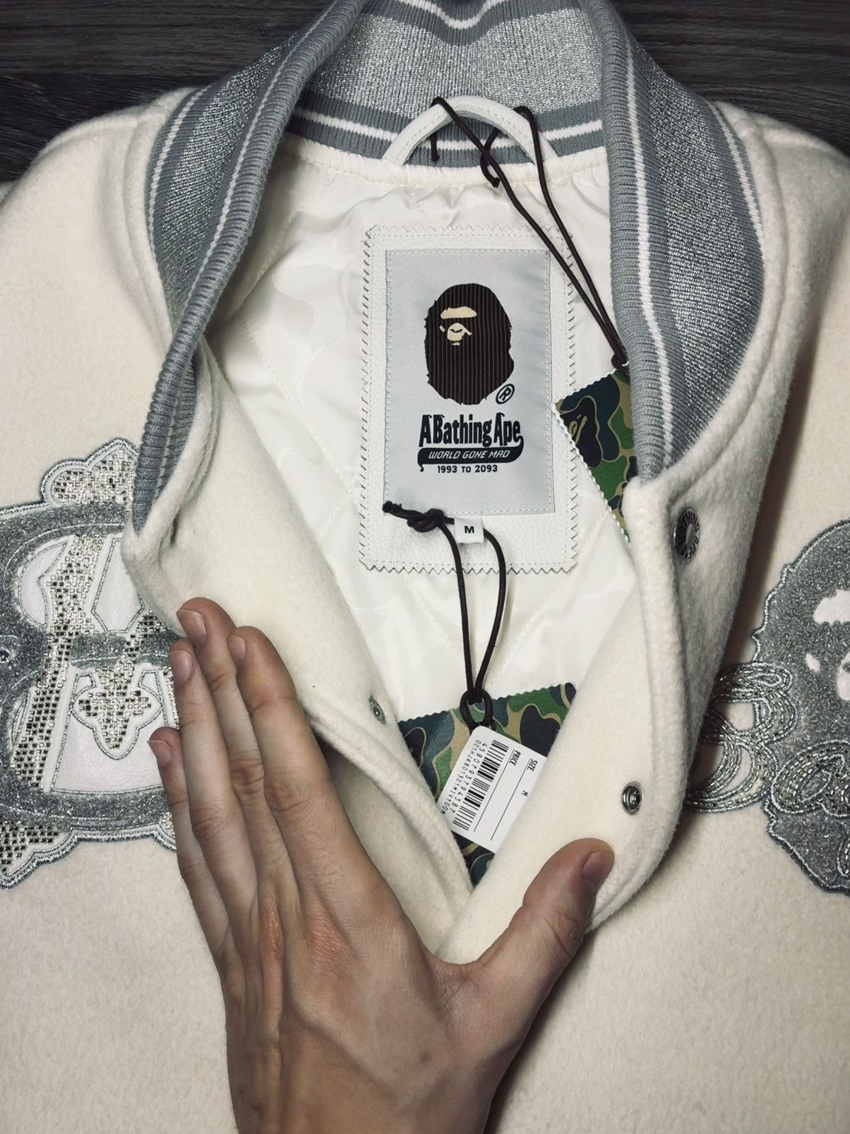 Bape BAPE CAMO LEATHER JACKET 🍨 Size US M / EU 48-50 / 2 - 5 Thumbnail