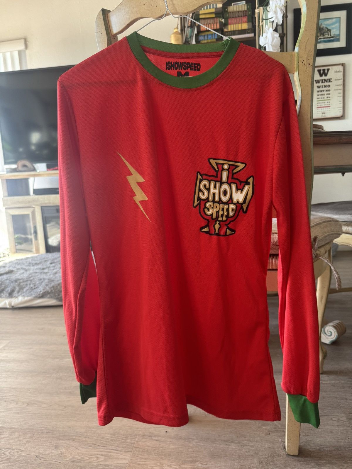 Other ISHOWSPEED Portugal Ronaldo Long Sleeve Size US M / EU 48-50 / 2 - 1 Thumbnail