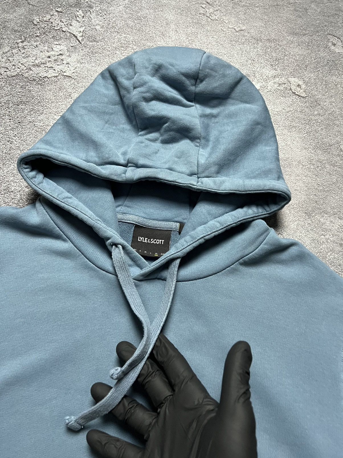 Lyle & Scott Vintage Lyle & Scott Hoodie Big Logo Lampas Striped Xl Size US XL / EU 56 / 4 - 6 Thumbnail