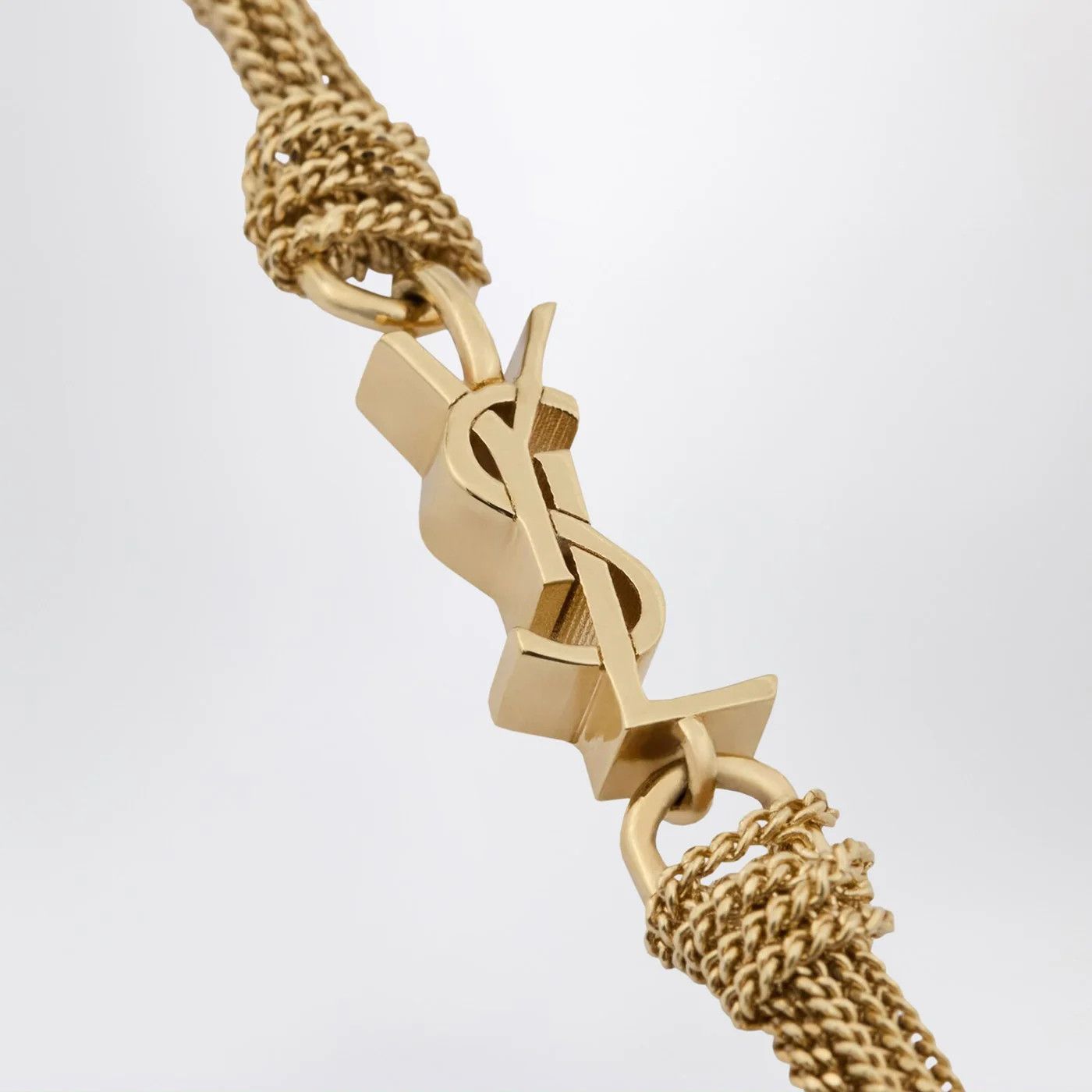 Saint Laurent Paris o1d2blof0526 Size: S / Bracelet With Cassandre in Gold Size ONE SIZE - 3 Thumbnail