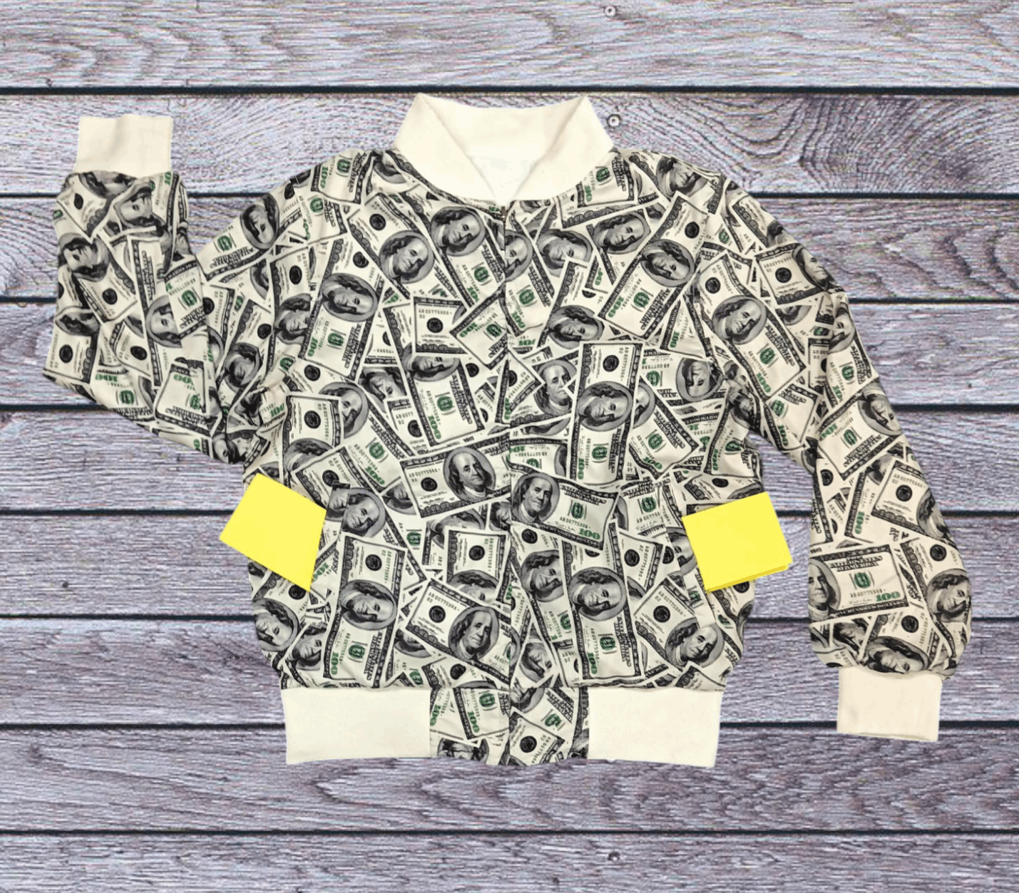 Vintage Bomber jacket Temptation Reversible Full Print Size US M / EU 48-50 / 2 - 7 Thumbnail