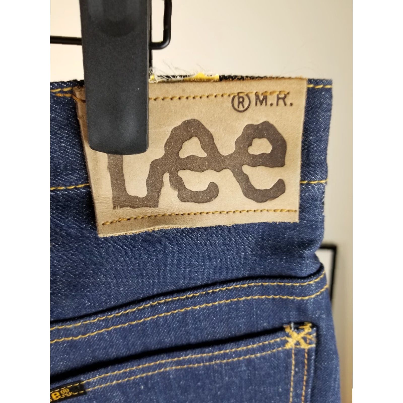 Lee VINTAGE DEADSTOCK 70' LEE TALON ZIPPER BOOTCUT DENIM JEANS PANTS SZ 34Mens Jeans Blue Bootcut 34 32 42 INCH Inside Outside Zipper Lee Talon Size US 34 / EU 50 - 7 Thumbnail